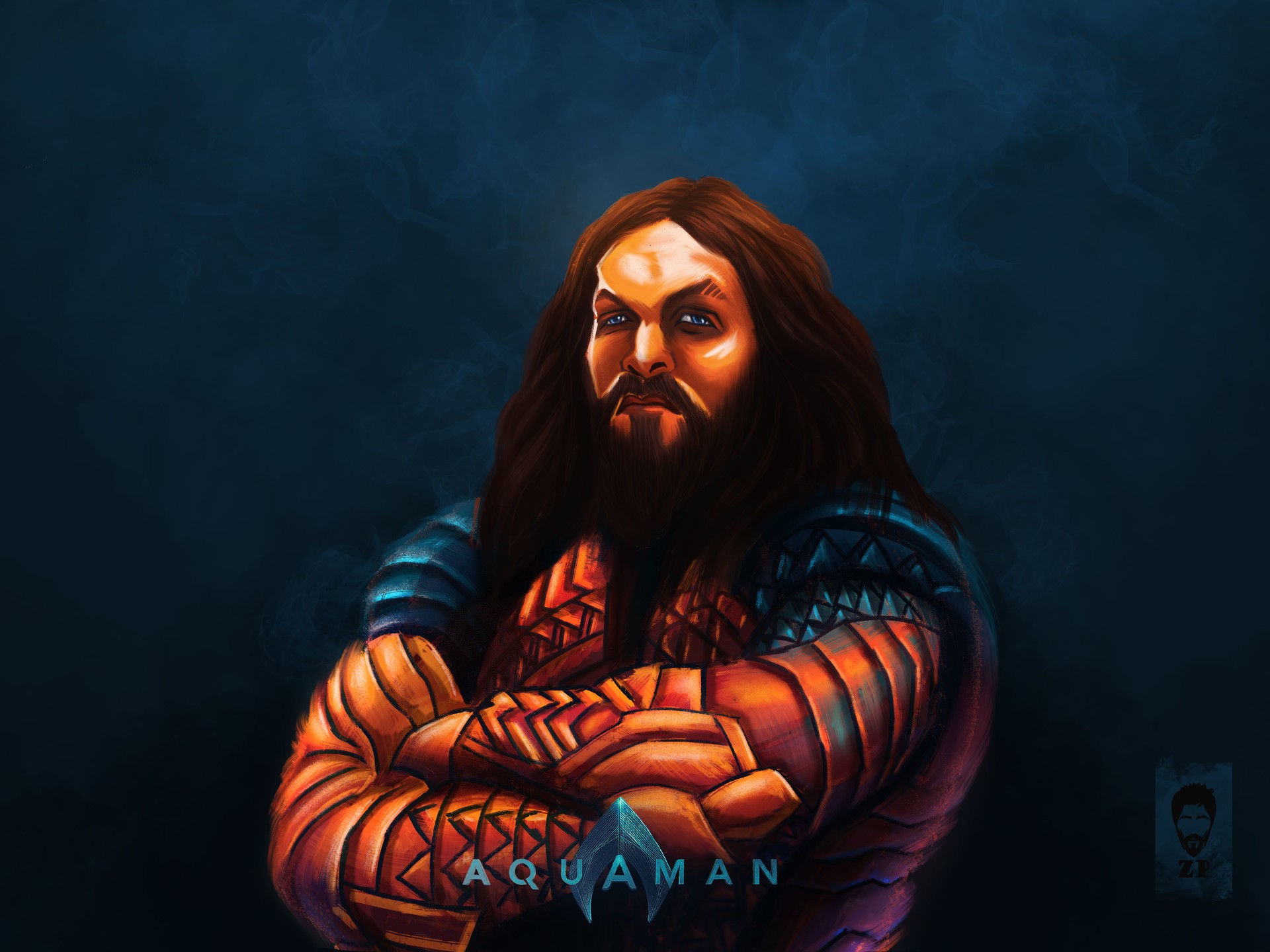 aquaman, artwork, hd, artist, artstation, superheroes, HD Wallpaper