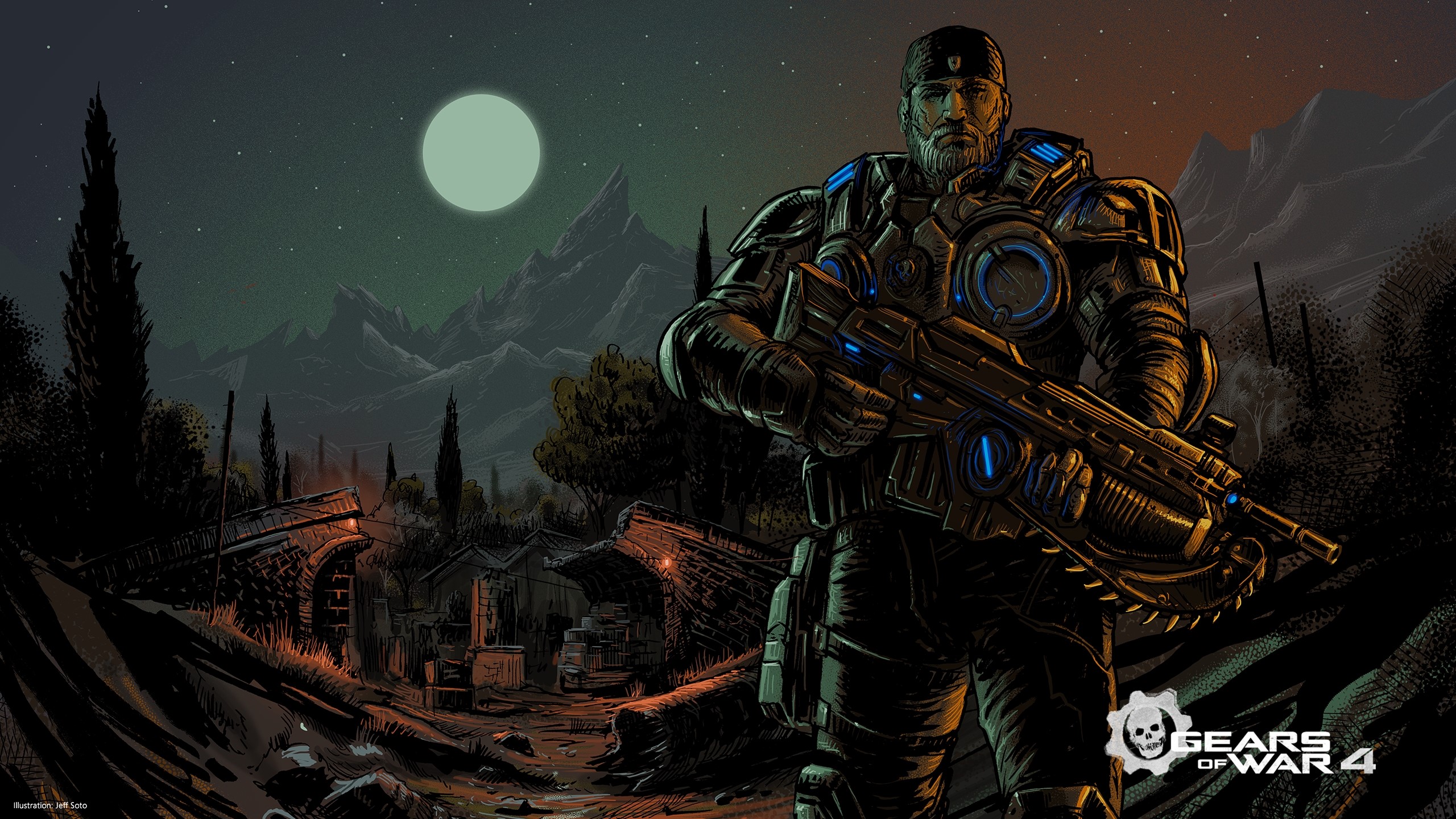 gears of war 4, xbox games, games, pc games, ps games, hd, HD Wallpaper