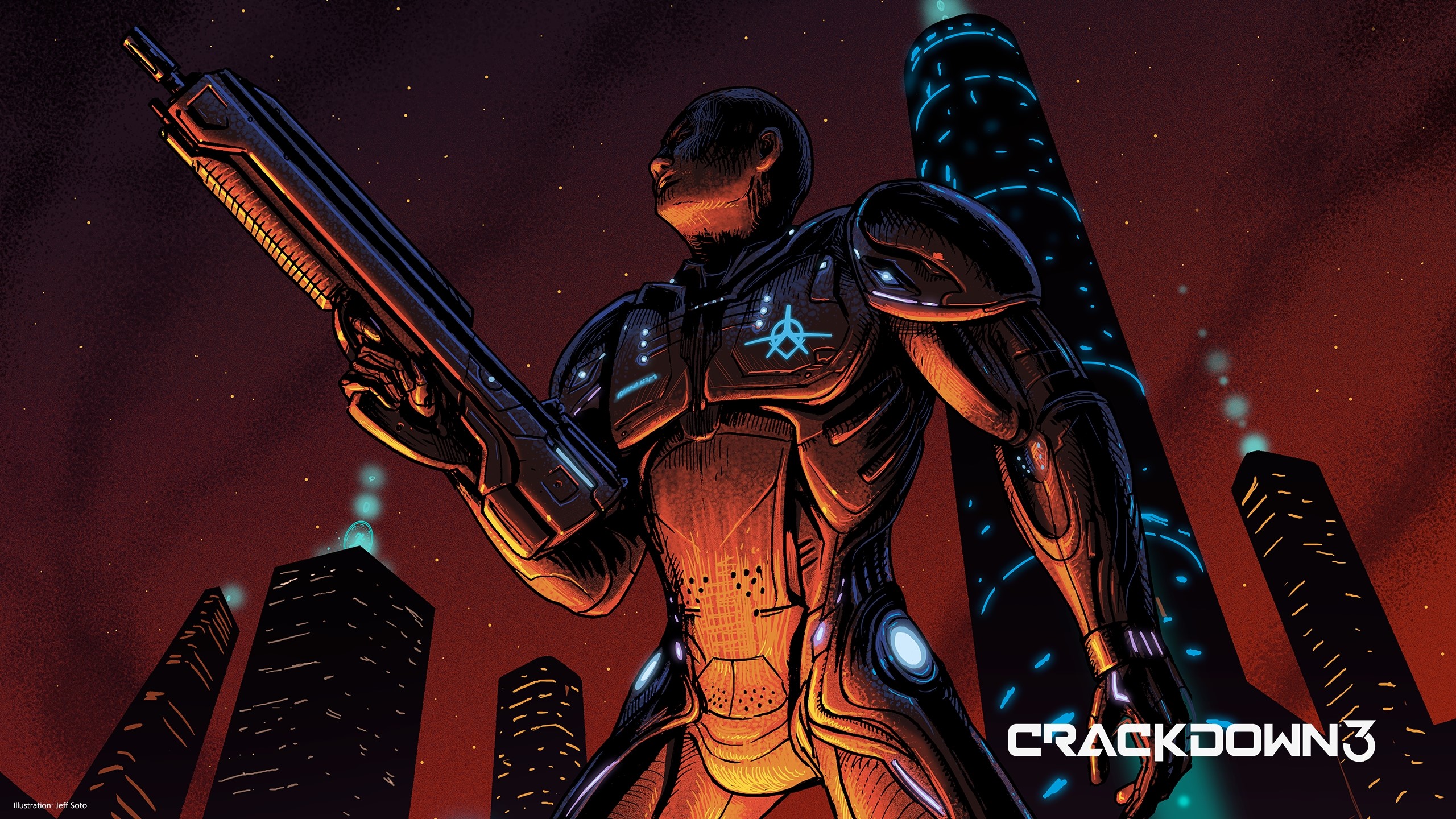 crackdown 3, games, 2017 games, hd, artist, artwork, digital art, HD Wallpaper