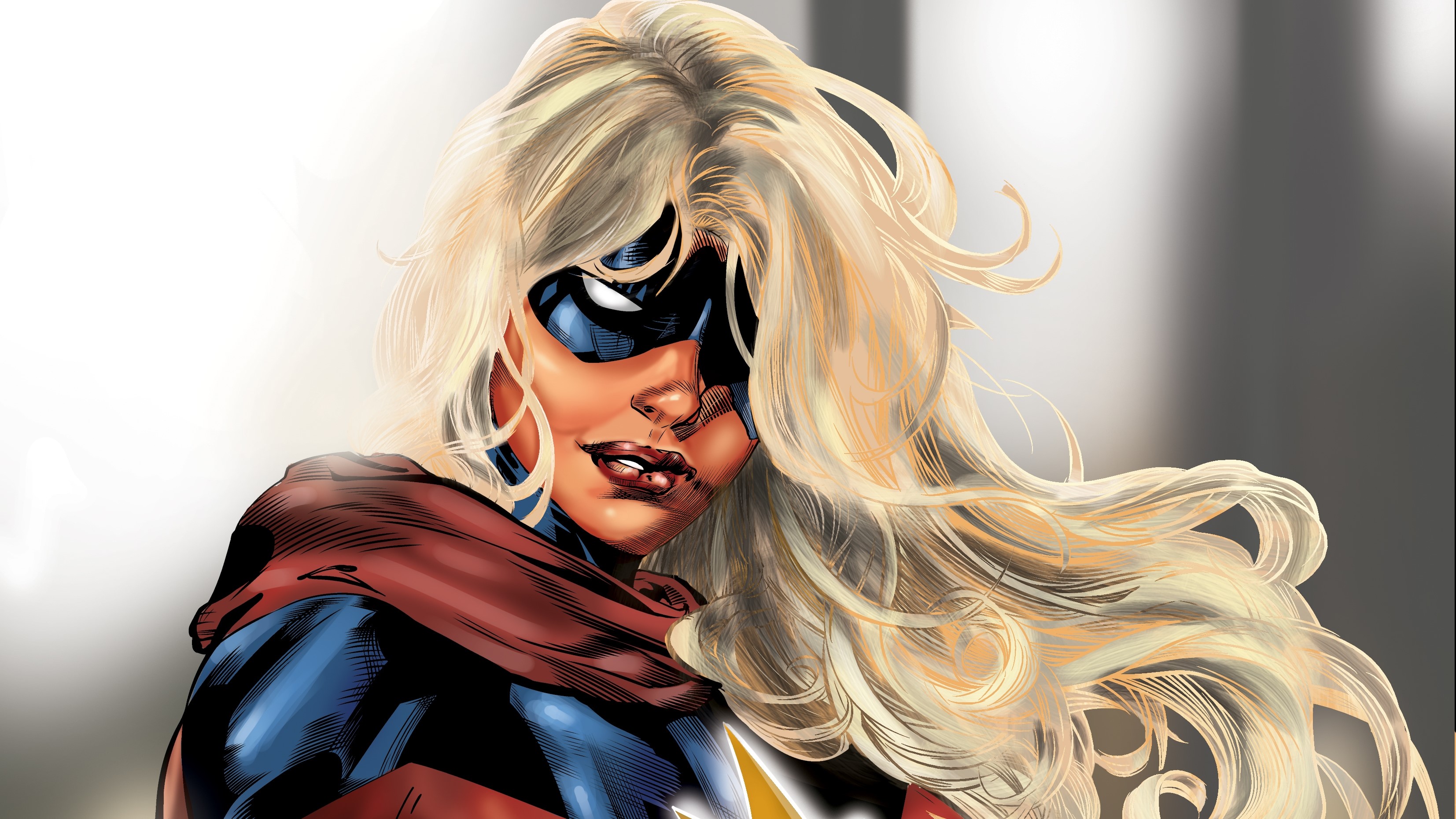 captain marvel, superheroes, artwork, artist, digital art, hd, comic, 4k, HD Wallpaper