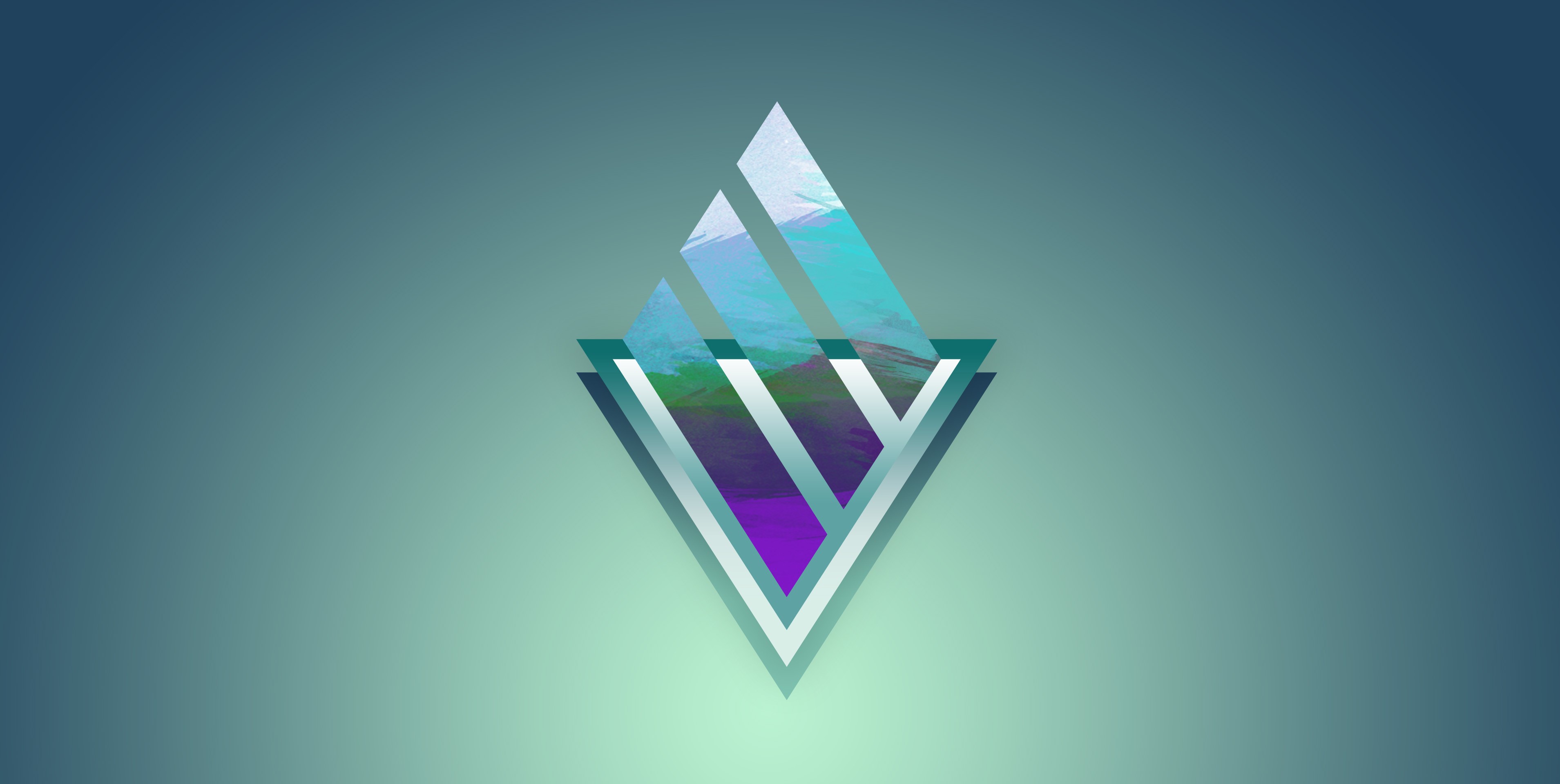 abstract, triangle, background, hd, 4k, deviantart, HD Wallpaper