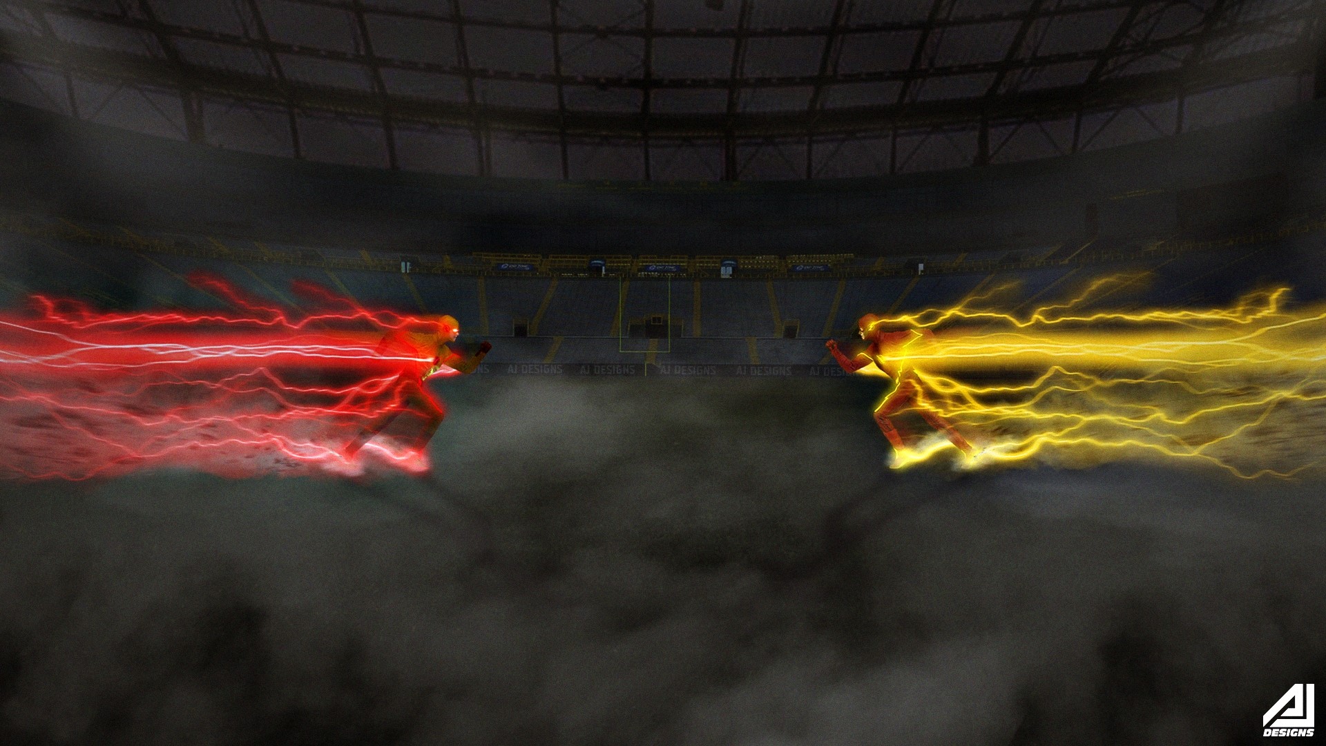 flash, the flash, hd, artwork, artist, deviantart, HD Wallpaper