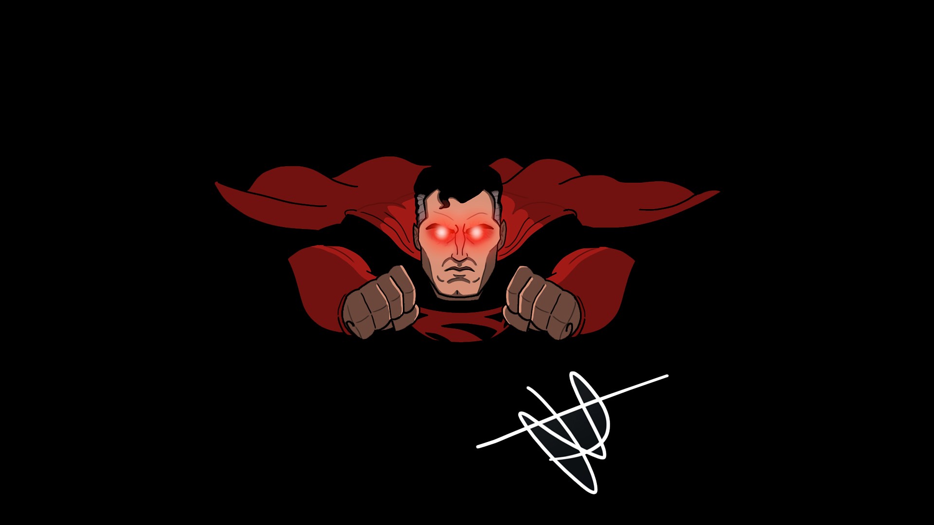 superman, hd, artwork, artist, deviantart, HD Wallpaper