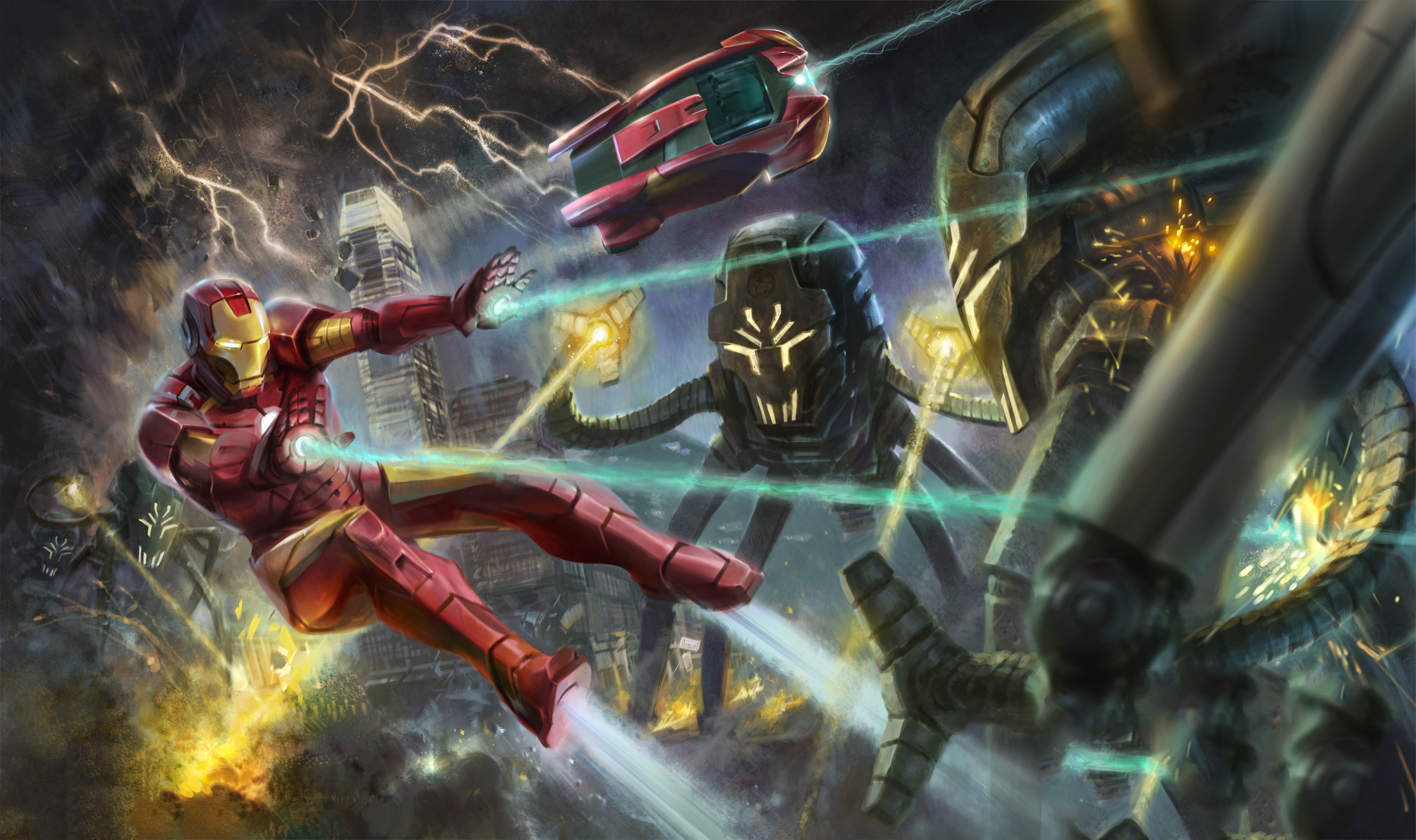 iron man, hd, 4k, 5k, artwork, movies, superheroes, HD Wallpaper