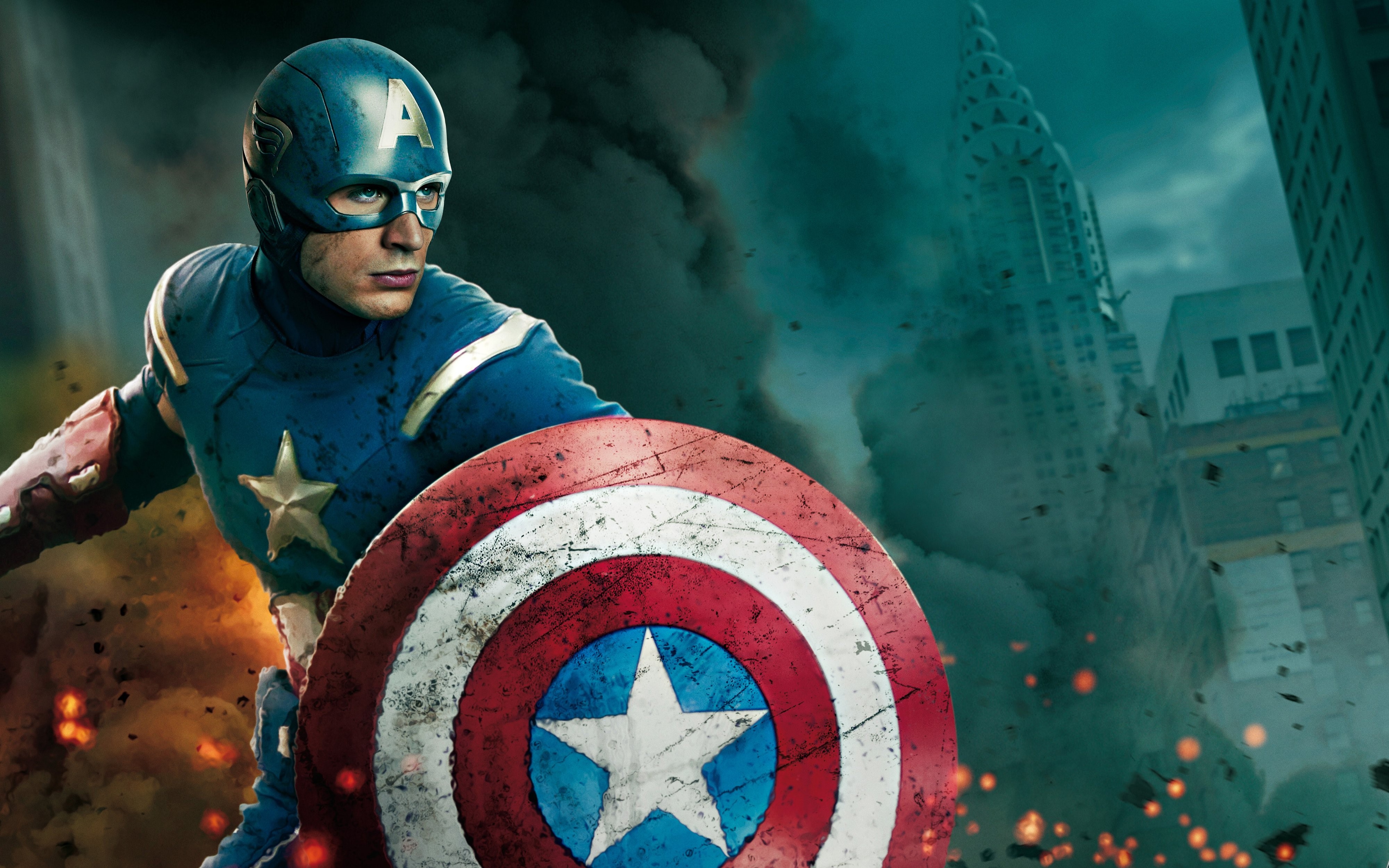 captain america, superheroes, marvel, hd, 4k, HD Wallpaper