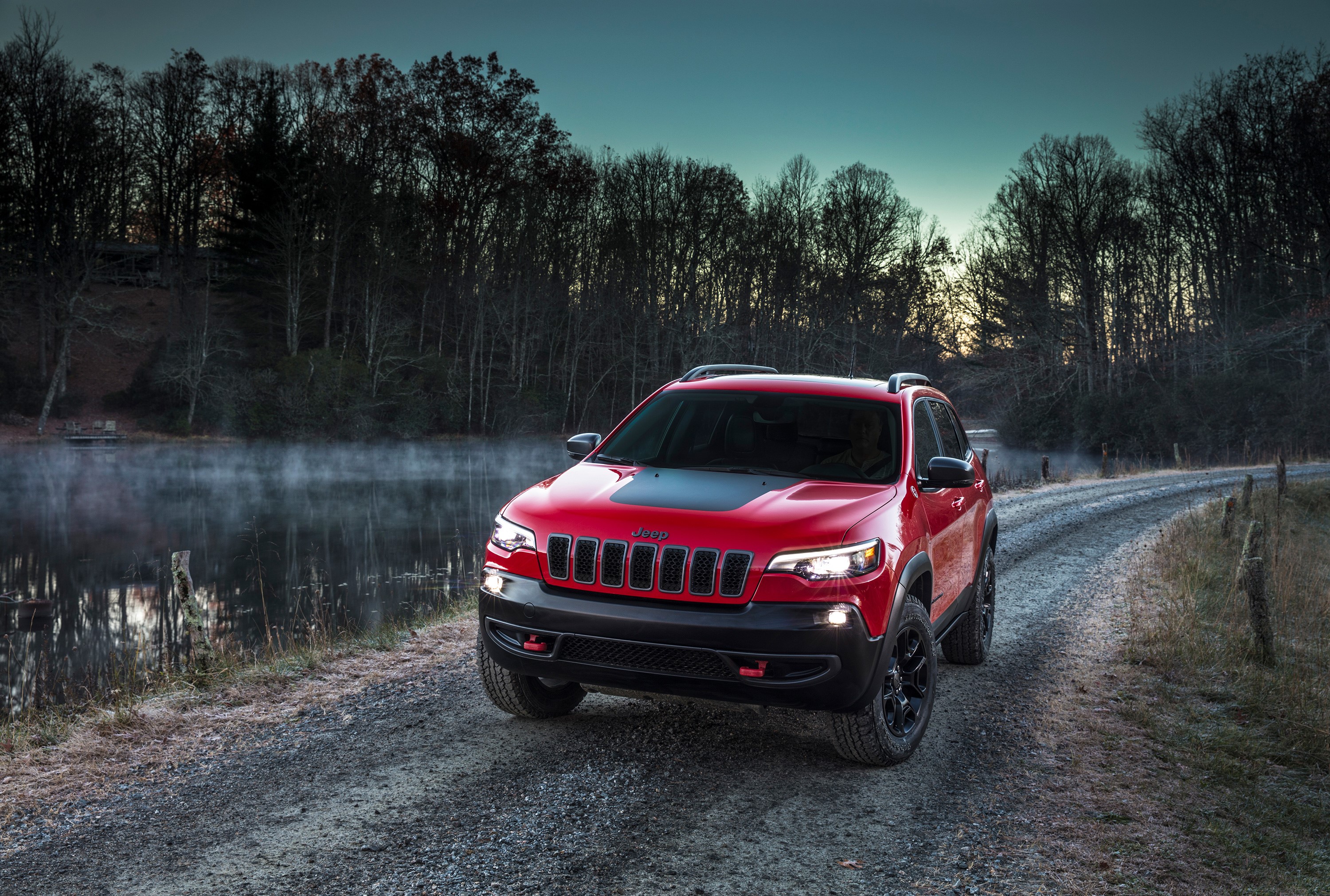 jeep cherokee trailhawk, jeep, 2018 cars, hd, HD Wallpaper