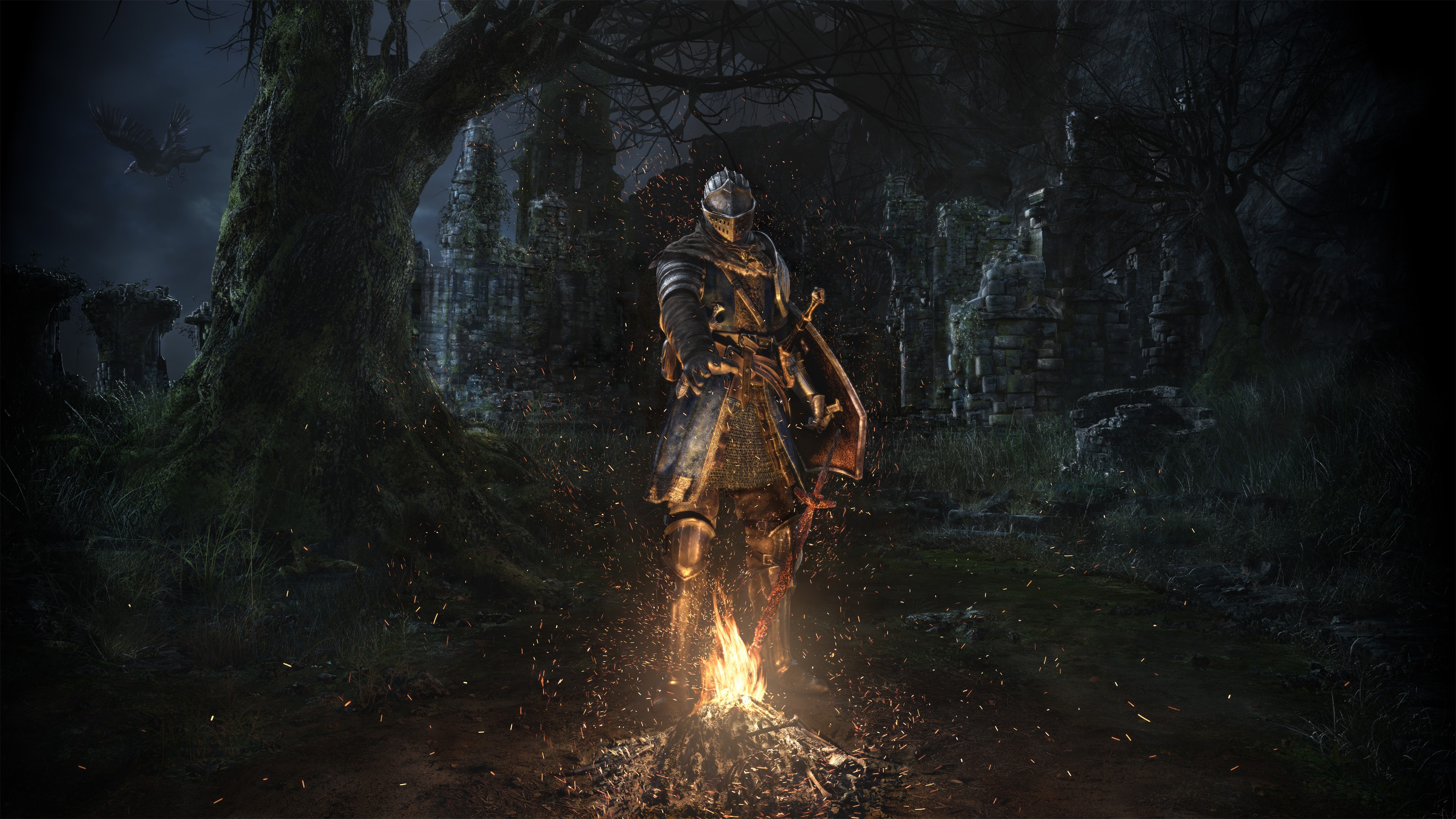 dark souls remastered, dark souls 3, games, pc games, ps games, xbox games, 4k, artwork, HD Wallpaper