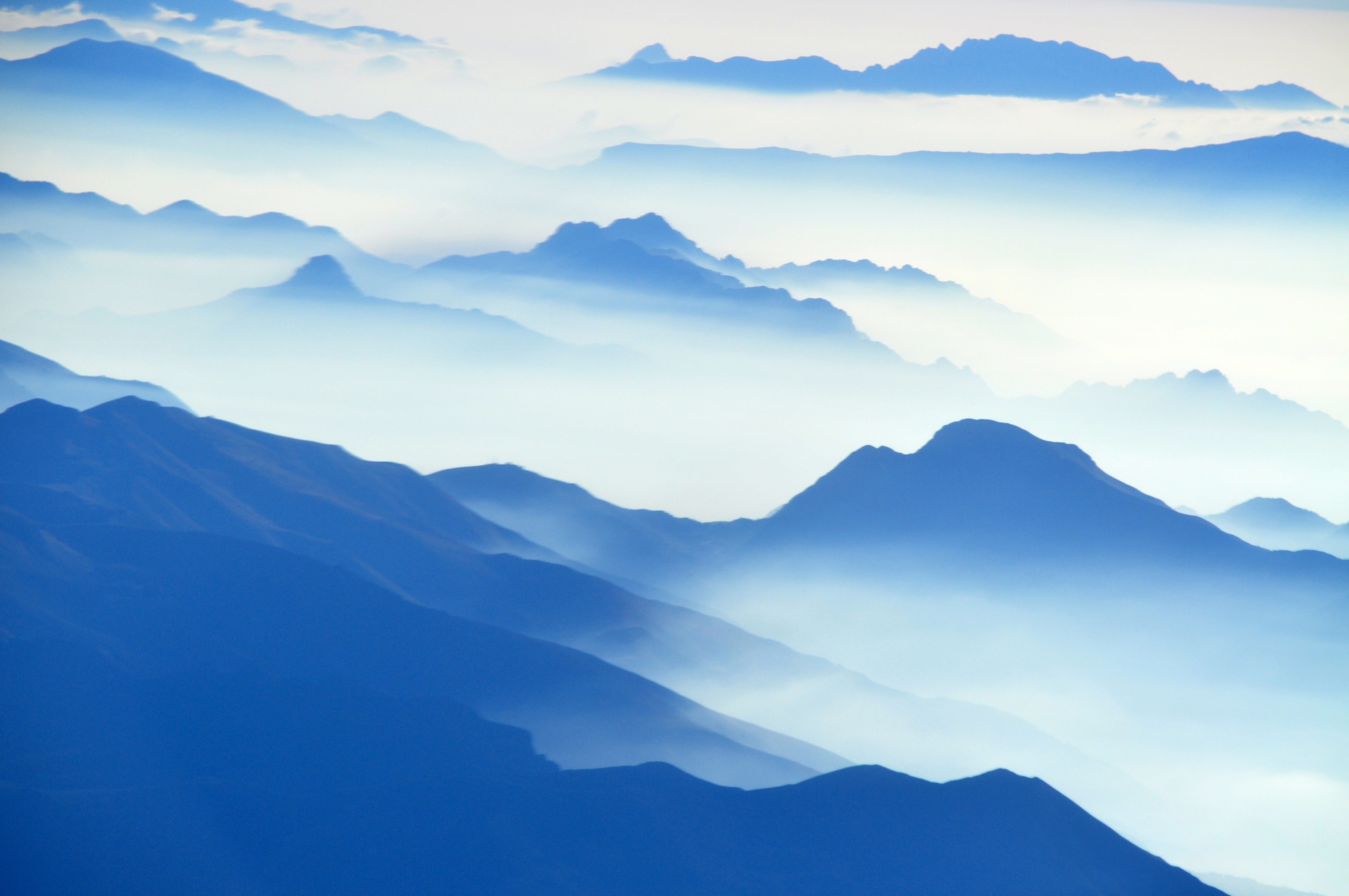 mountains, nature, hd, 4k, 5k, landscape, outdoors, clouds, HD Wallpaper