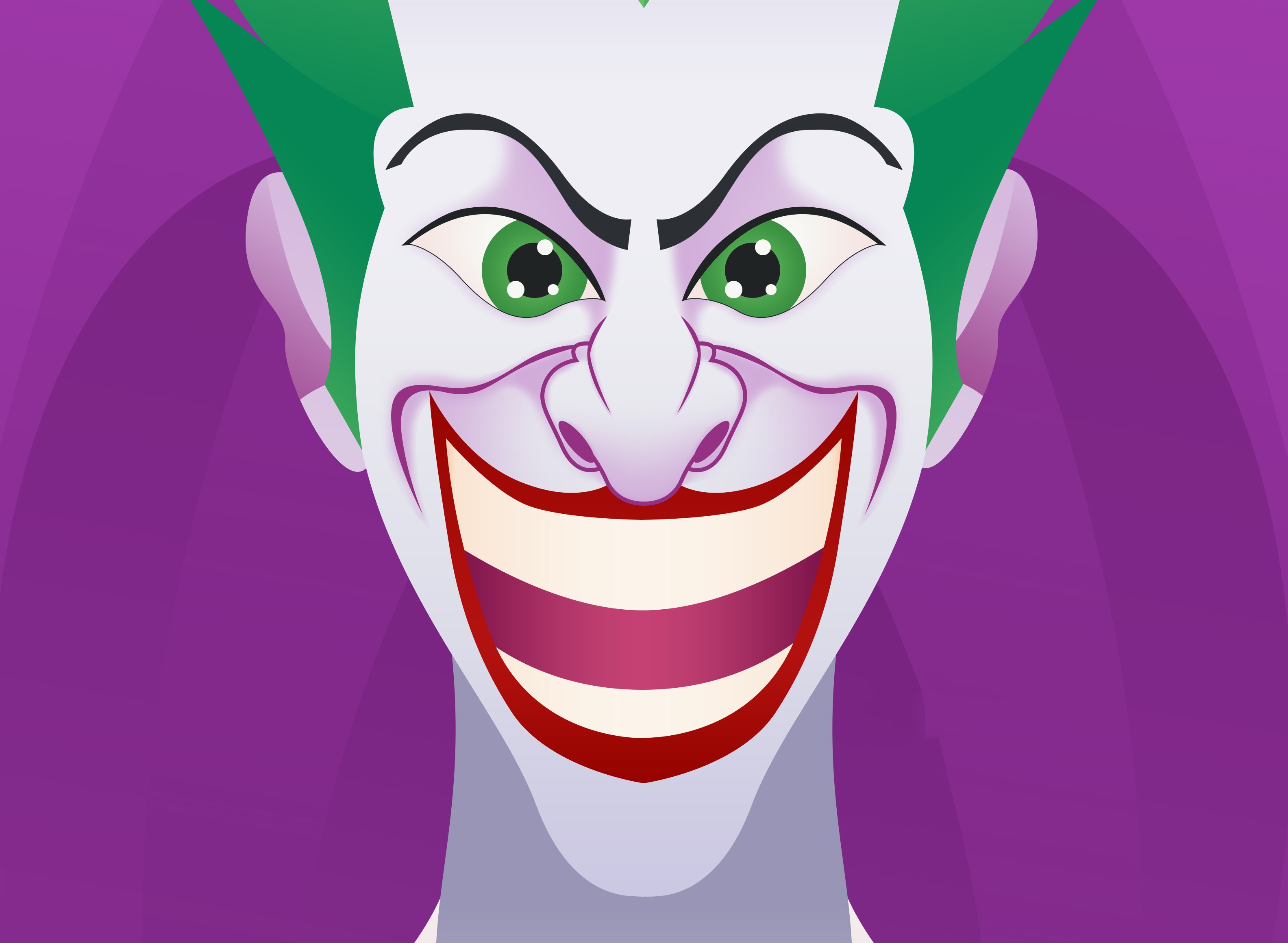 joker, hd, artwork, superheroes, HD Wallpaper