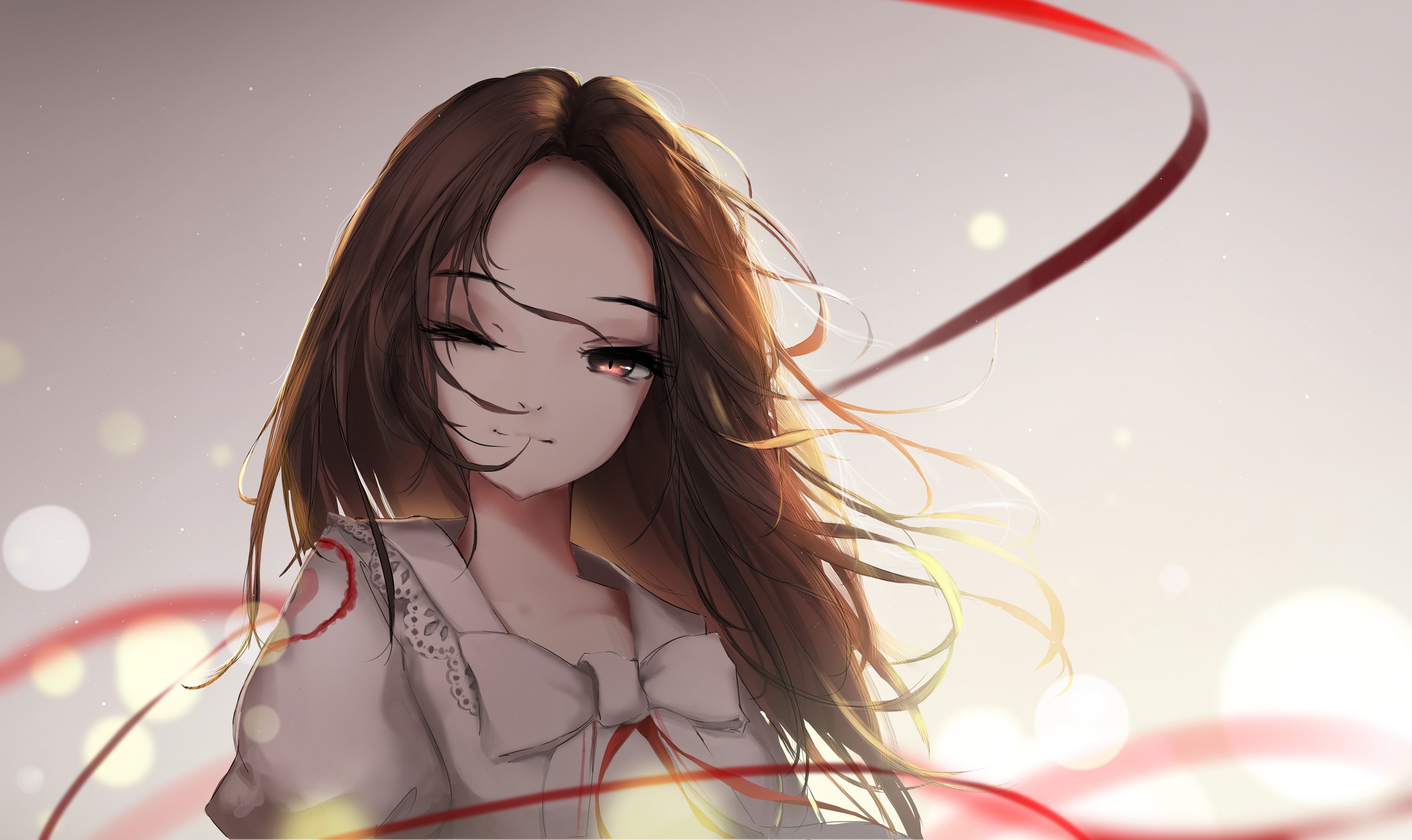 anime girl, anime, artist, artwork, digital art, hd, HD Wallpaper