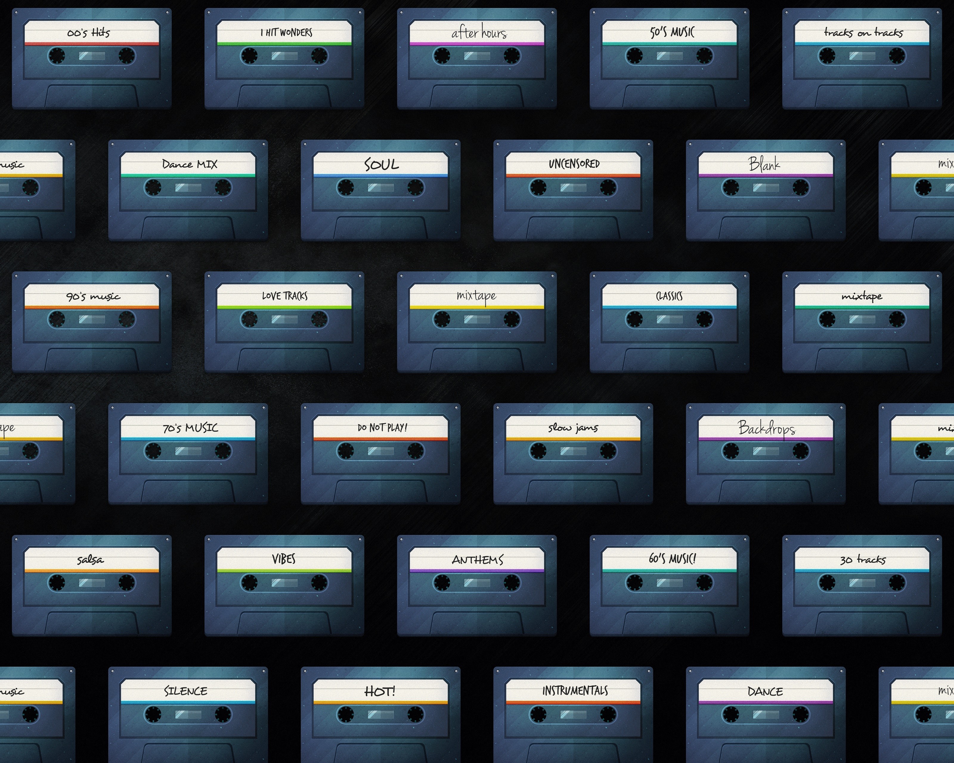 cassette, abstract, vector, hd, 4k, artist, digital art, HD Wallpaper
