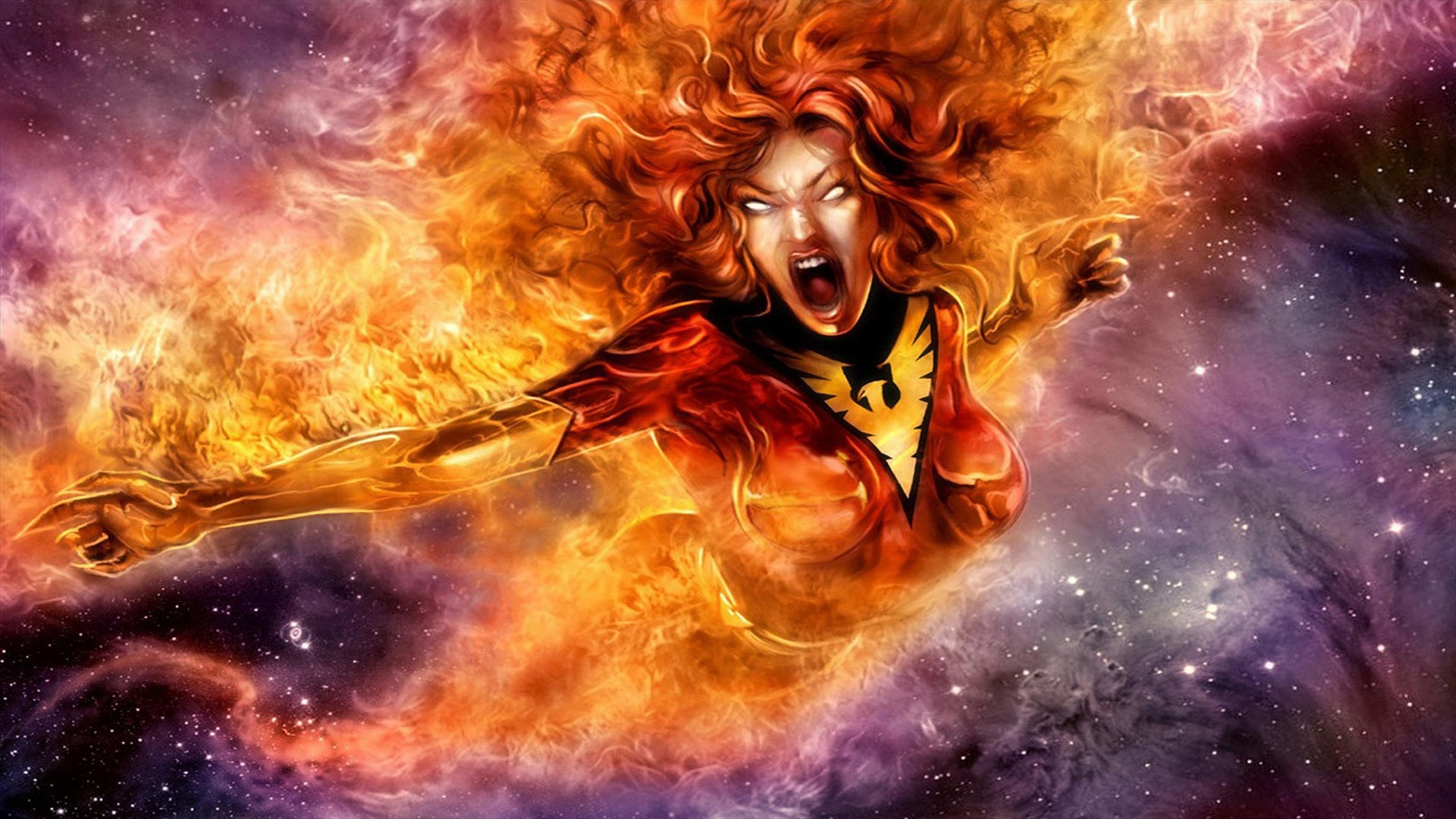 phoenix, comic, jean grey, superheroes, artist, artwork, digital art, hd, 4k, HD Wallpaper