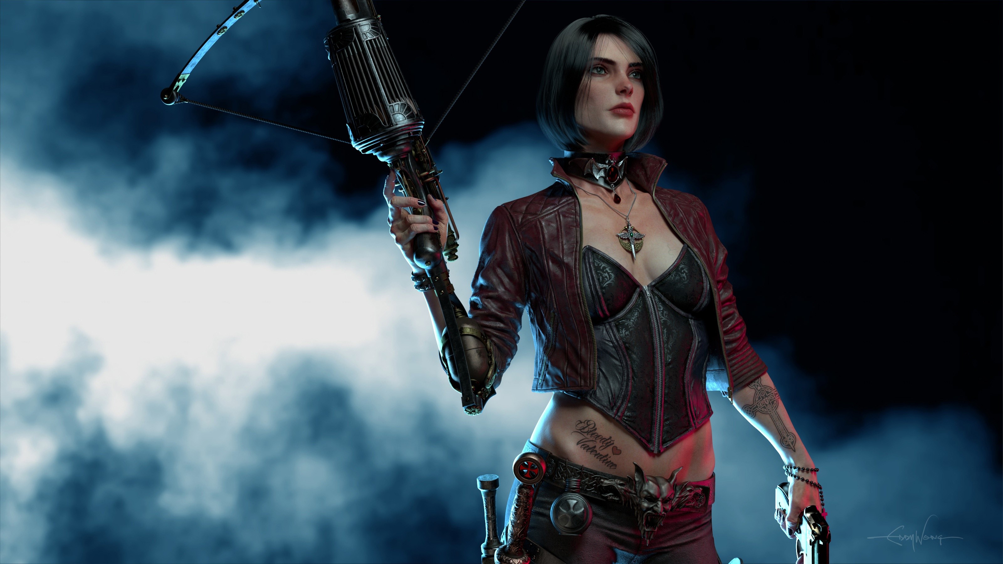 artist, woman, warrior, hd, artstation, artwork, digital art, HD Wallpaper