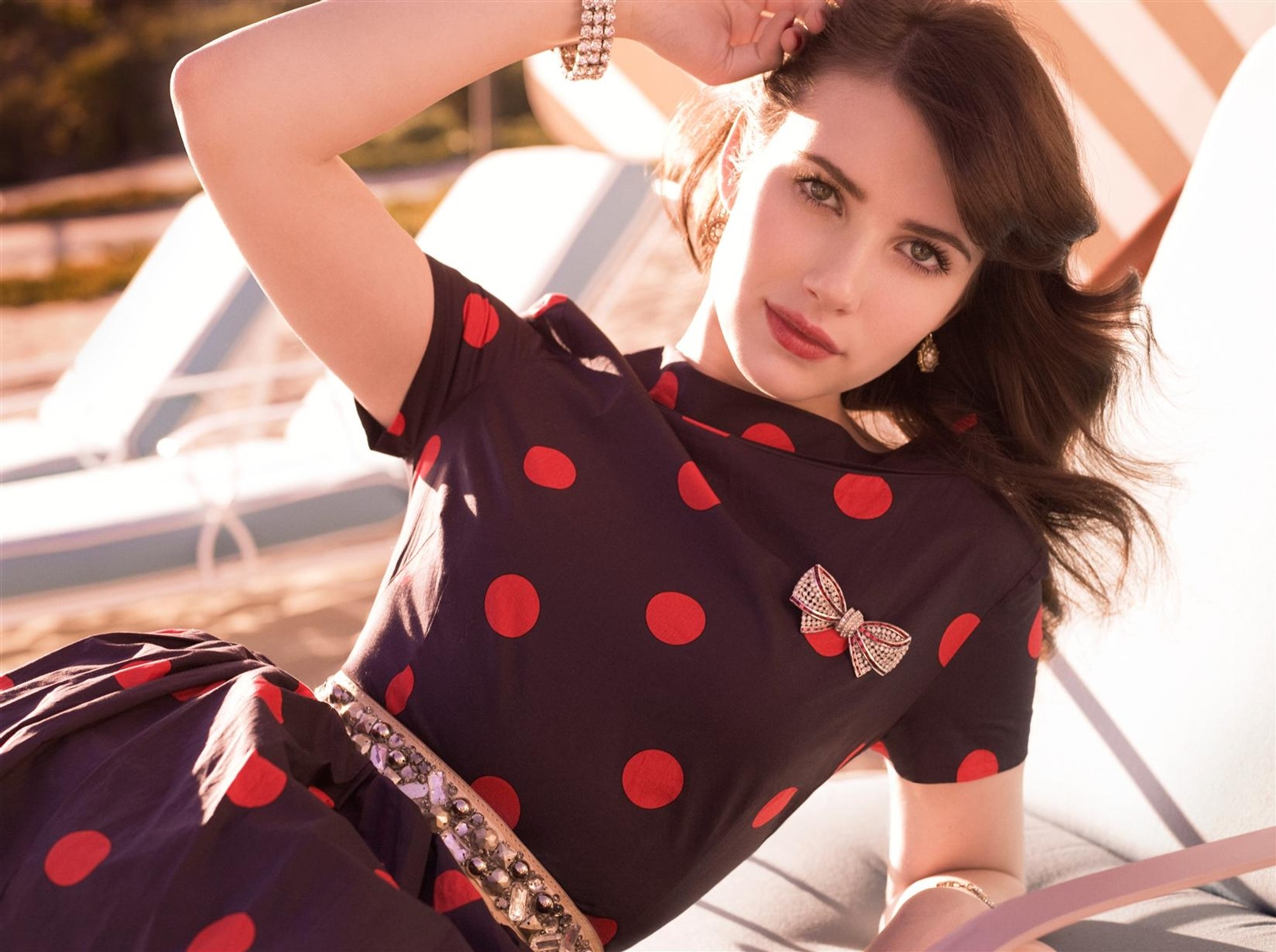 emma roberts, celebrities, girls, hd, HD Wallpaper