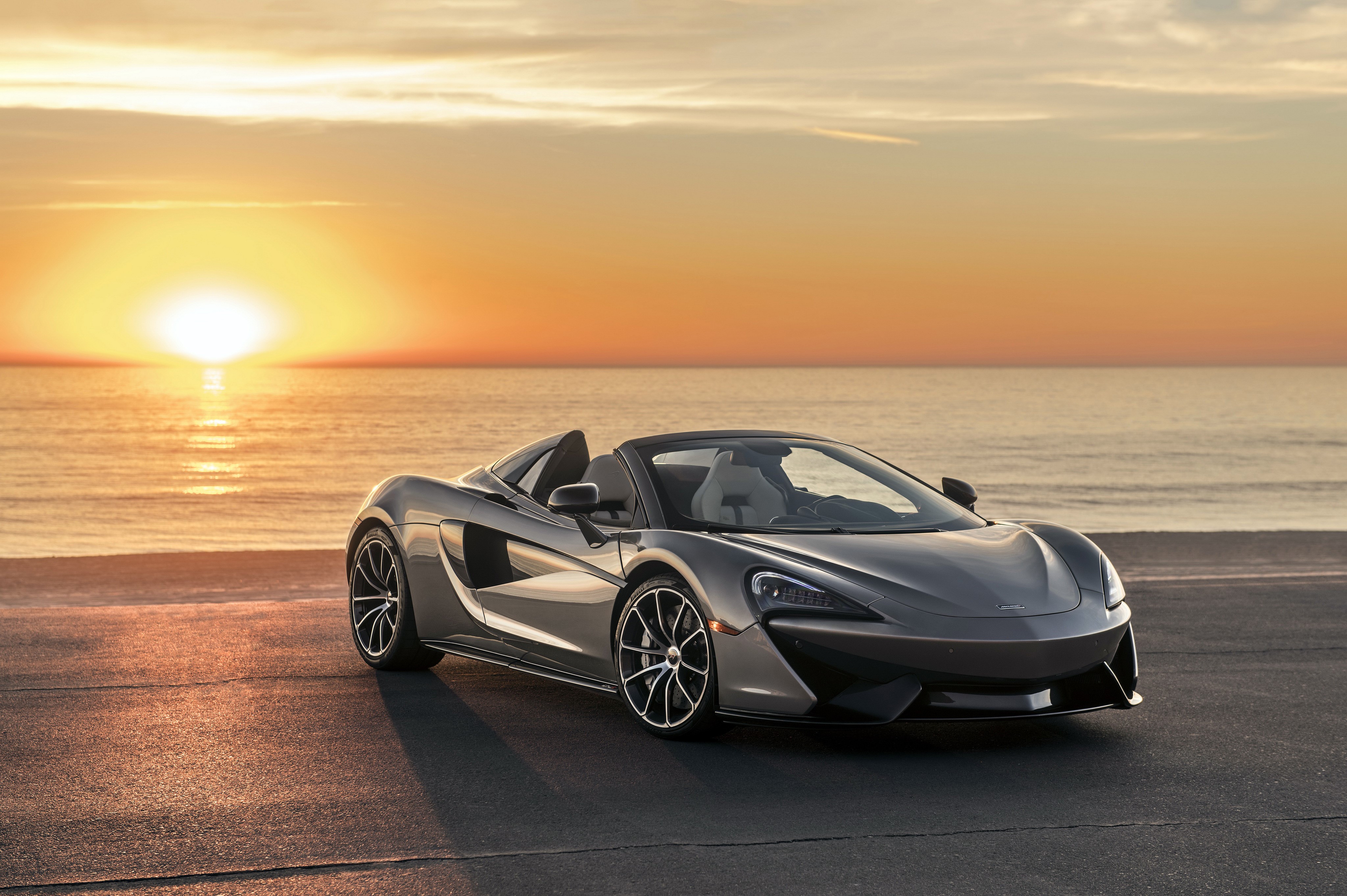 mclaren 570s spider, mclaren, 2018 cars, cars, hd, 4k, HD Wallpaper