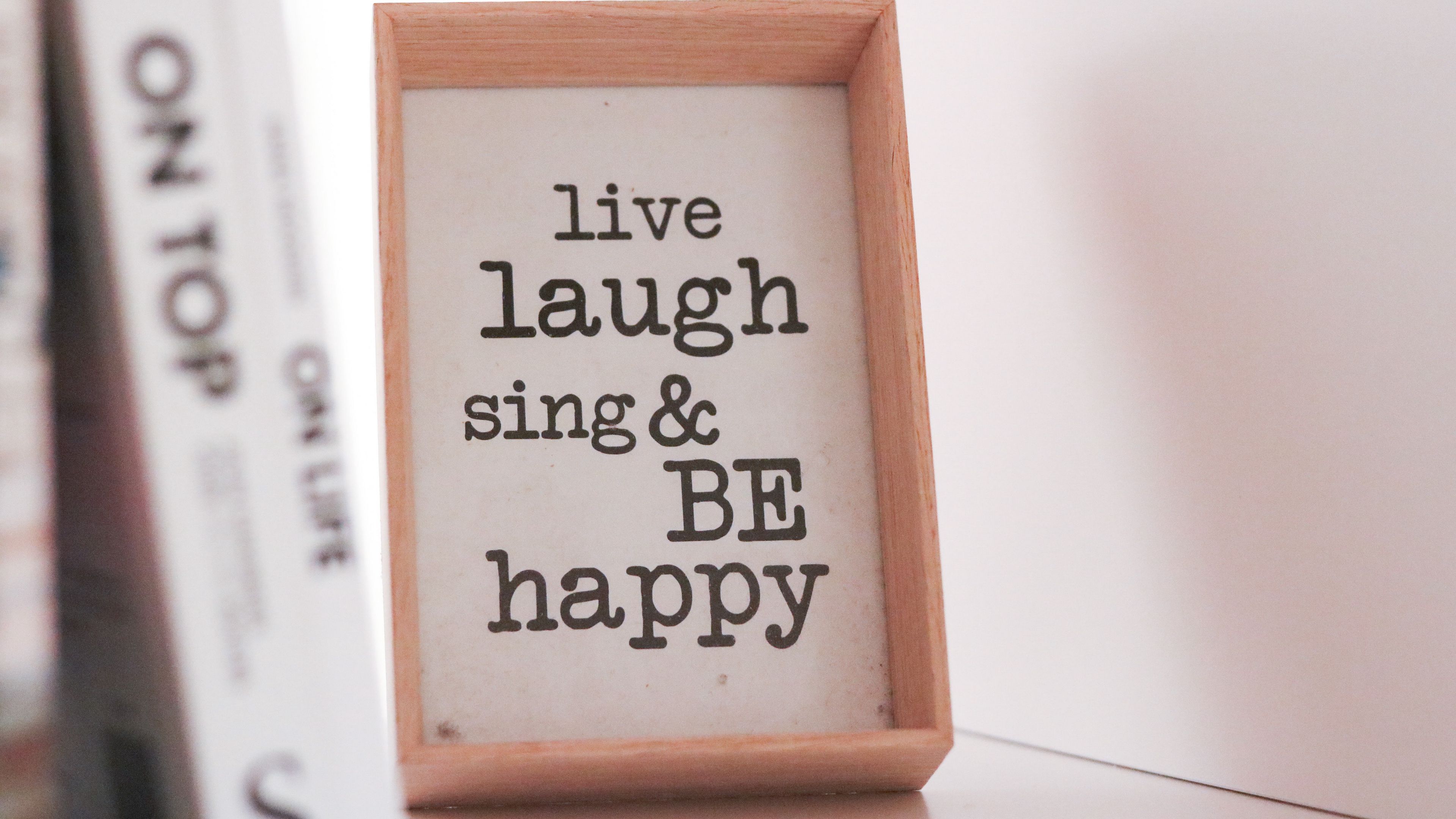 motivation, happy, inscription, words, phrase, 4k, HD Wallpaper