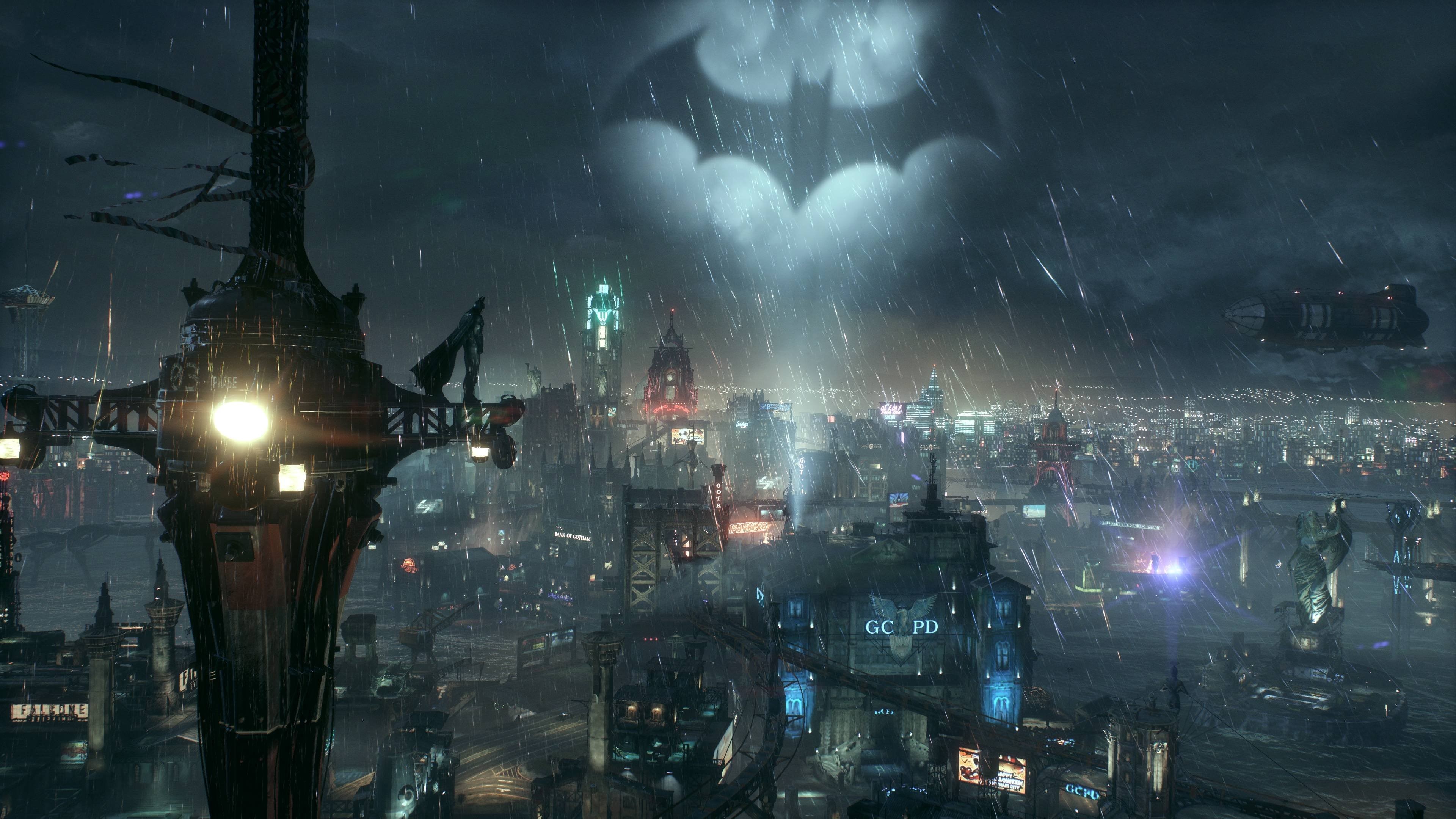 batman, superheroes, bat light, 4k, hd, artist, artwork, digital art, HD Wallpaper