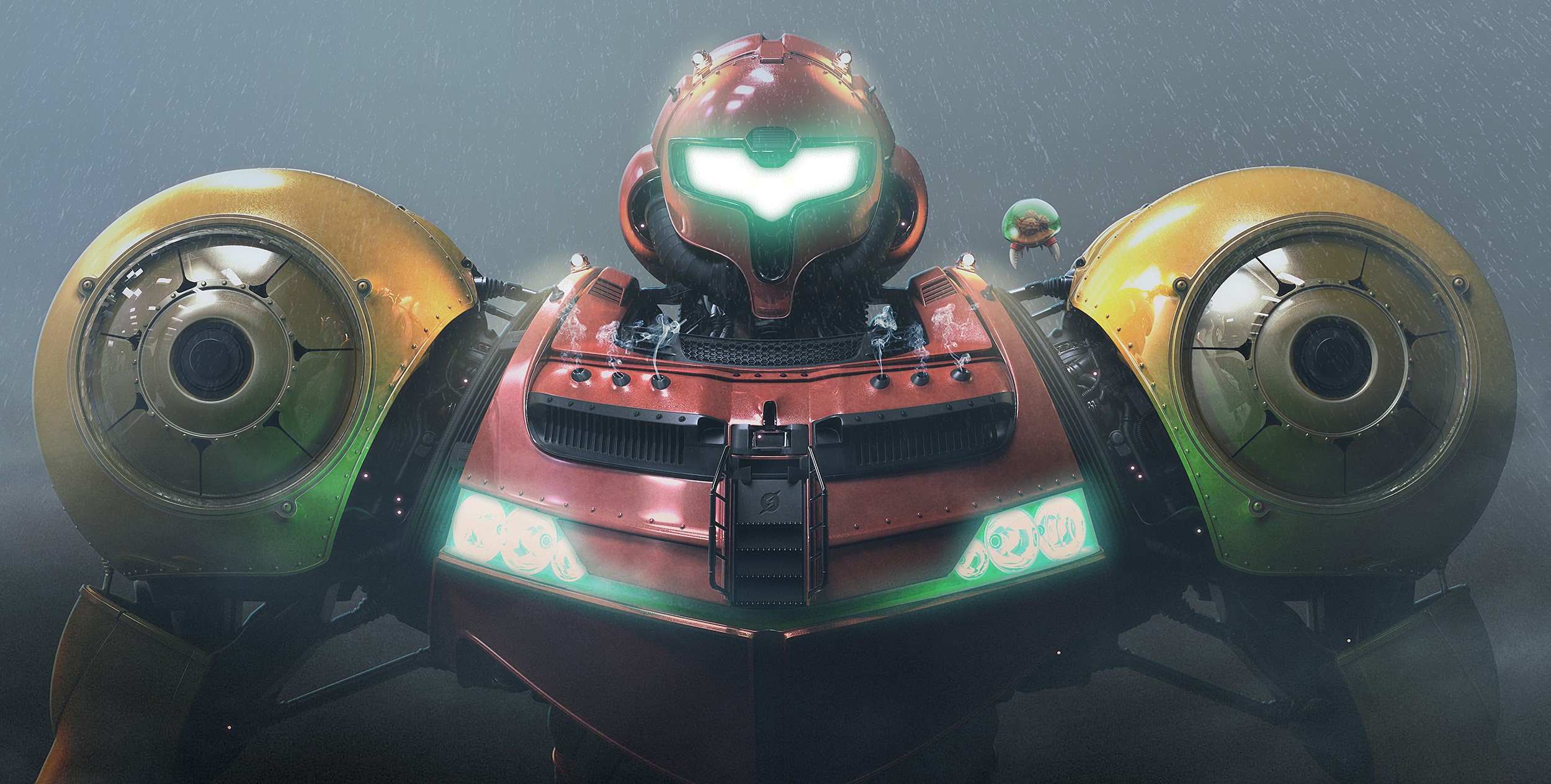 scifi, robot, hd, HD Wallpaper