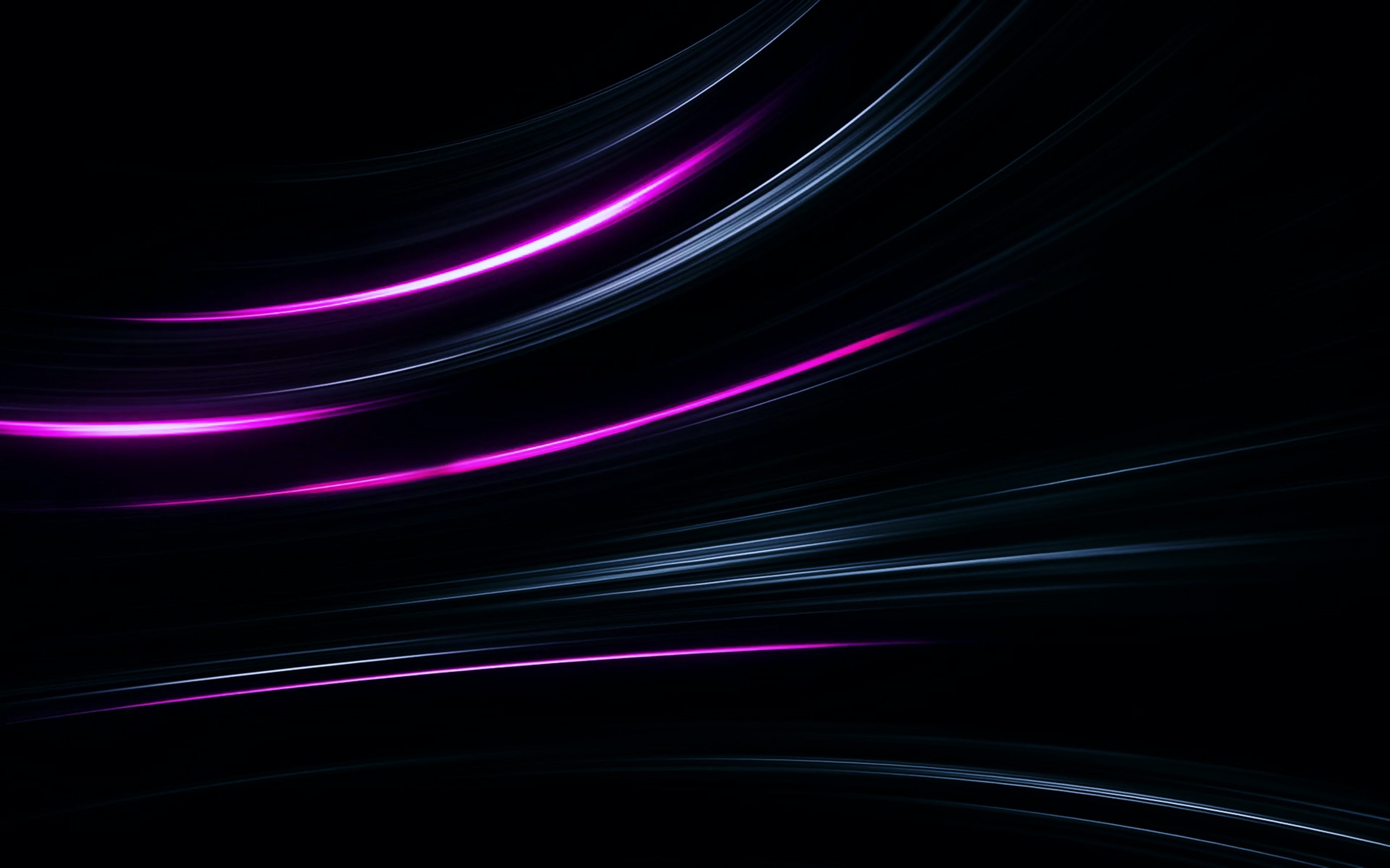 abstract, lines, neon, hd, 4k, HD Wallpaper