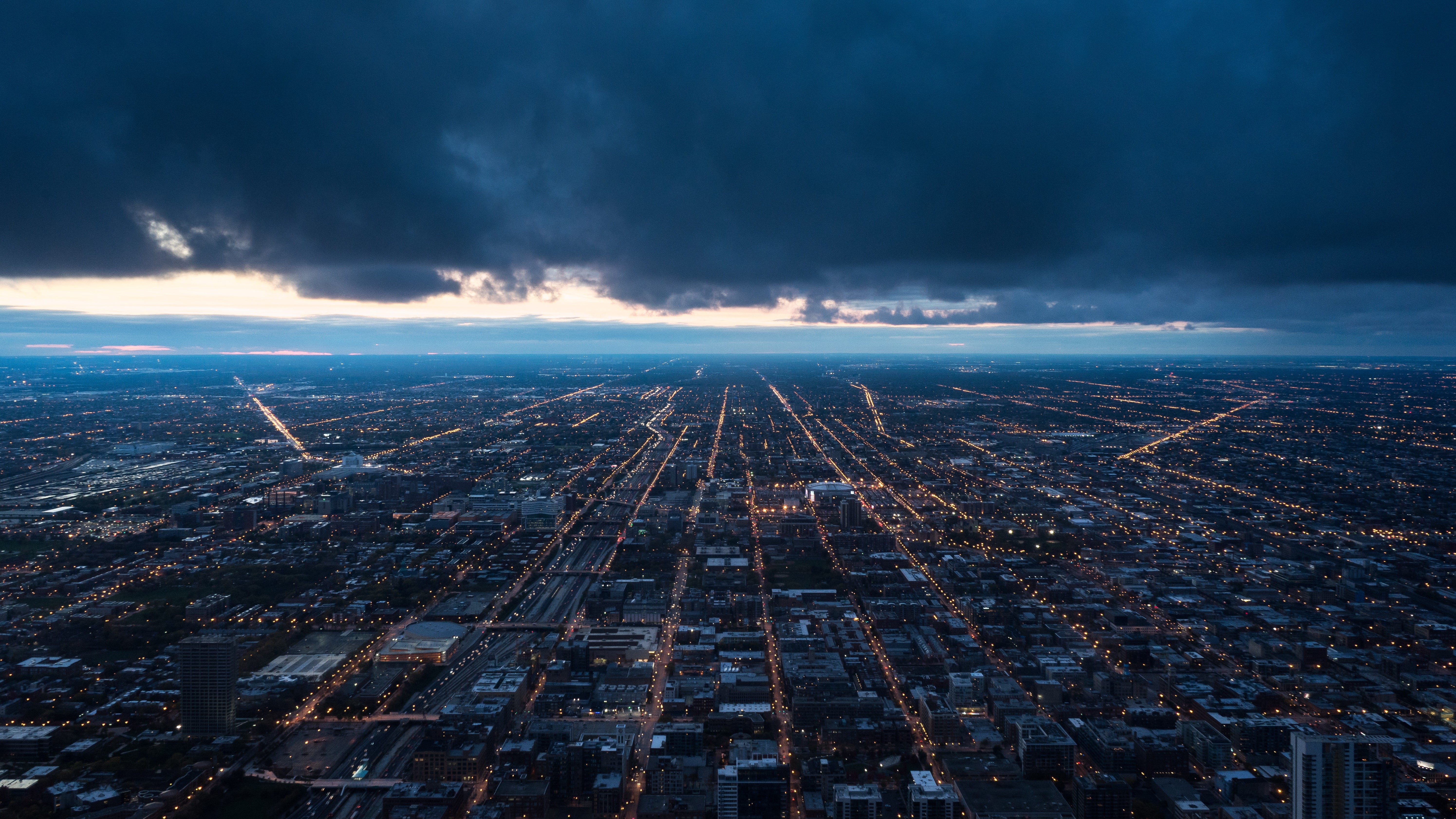 buildings, photography, lights, 4k, 5k, hd, HD Wallpaper