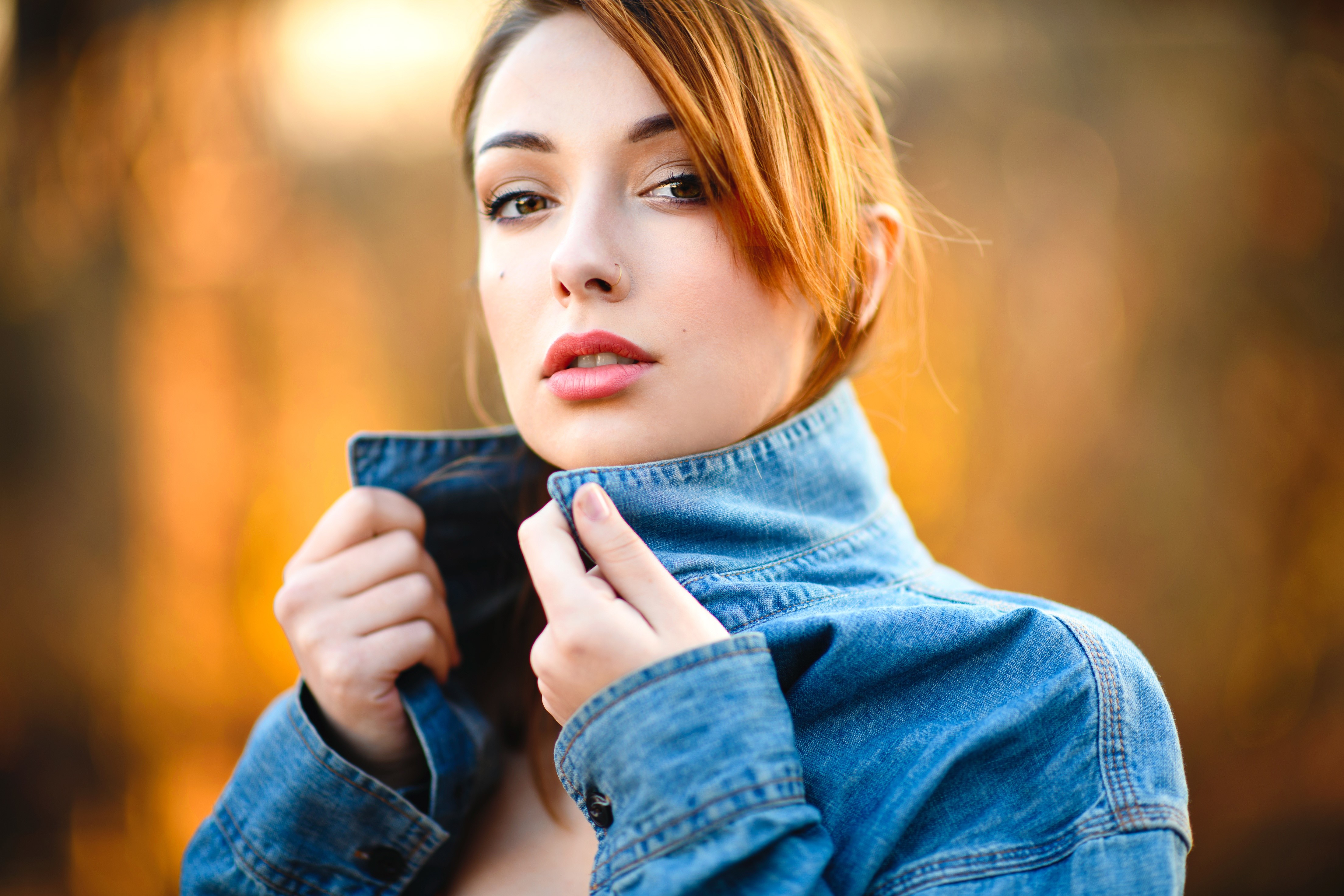 depth of field, girls, beautiful, hd, 4k, HD Wallpaper