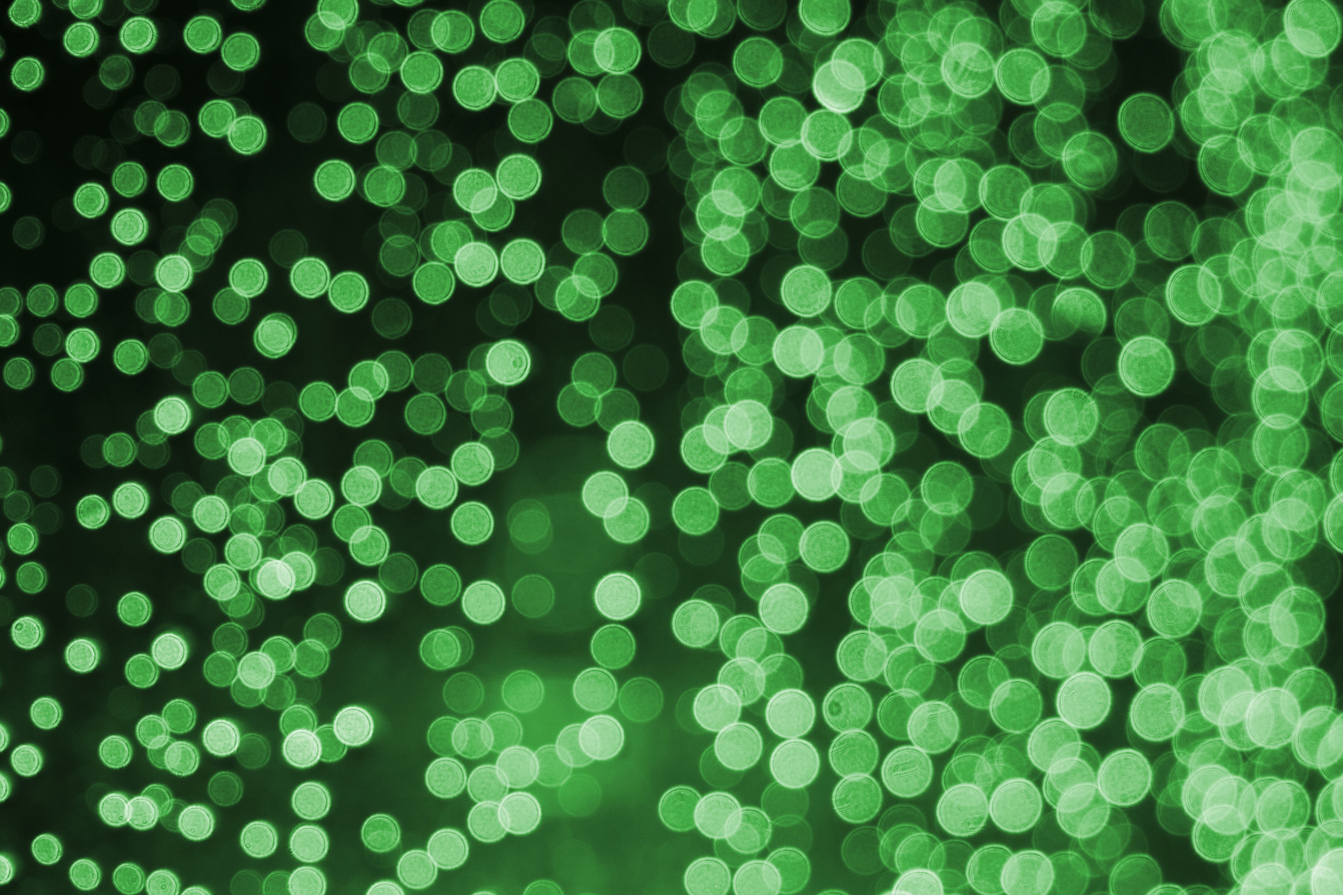 bokeh effect, lights, photography, hd, 4k, 5k, green, HD Wallpaper