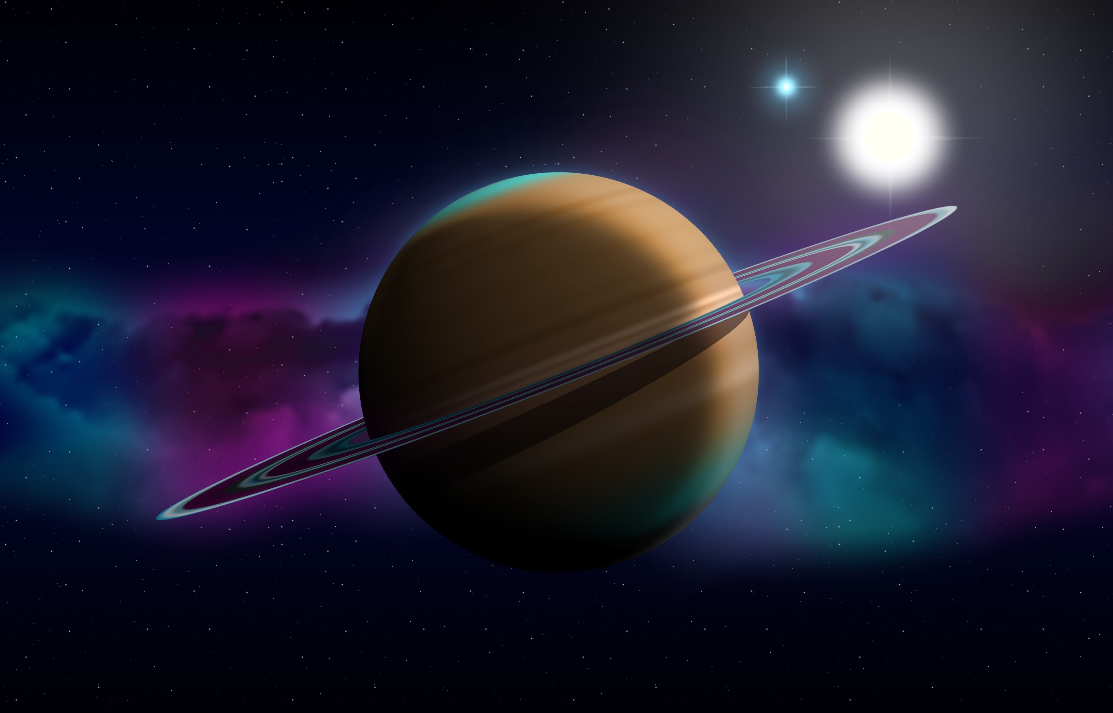 planet, space, digital art, artist, artwork, deviantart, 4k, HD Wallpaper