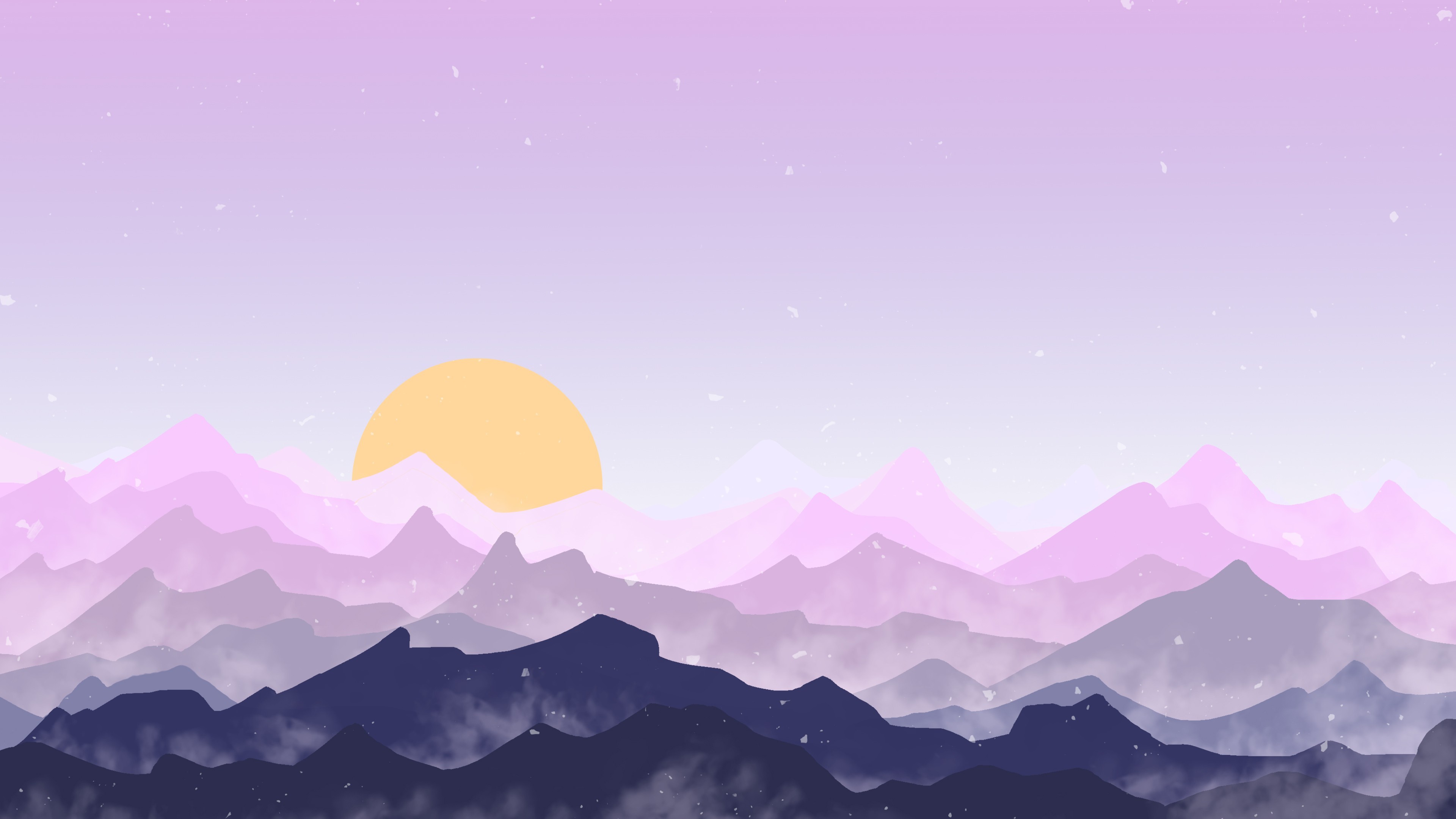 artist, artwork, digital art, hd, pink, 4k, HD Wallpaper