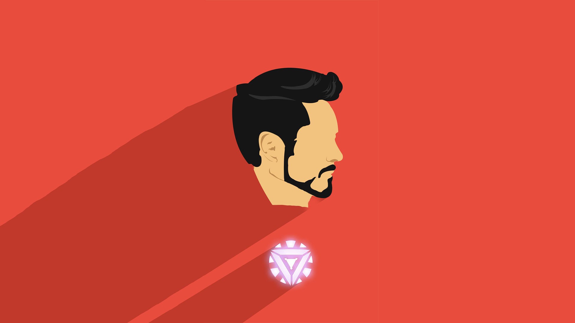 super heroes, iron man, movies, minimalism, hd, artist, artwork, deviantart, HD Wallpaper