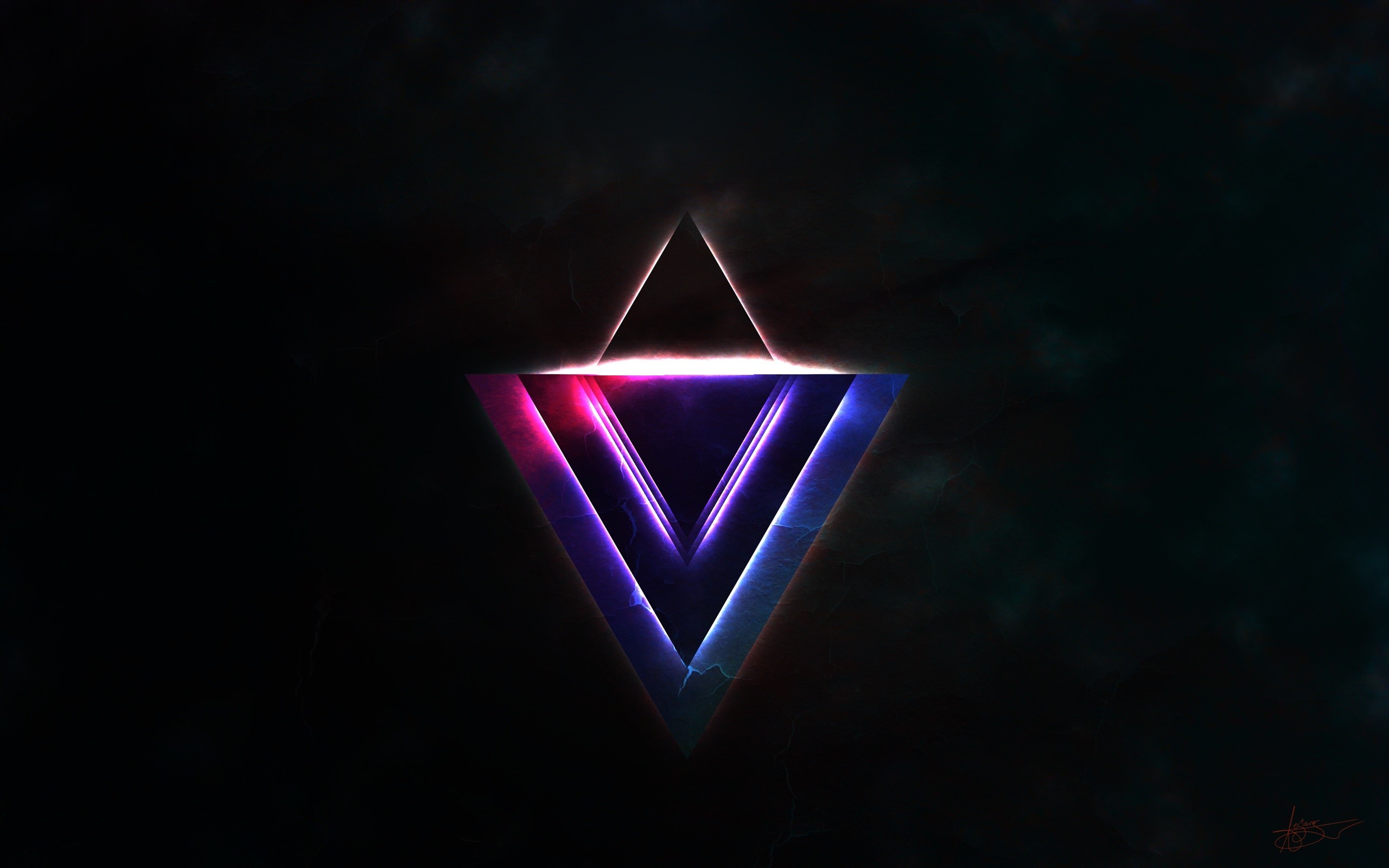 abstract, triangle, hd, HD Wallpaper