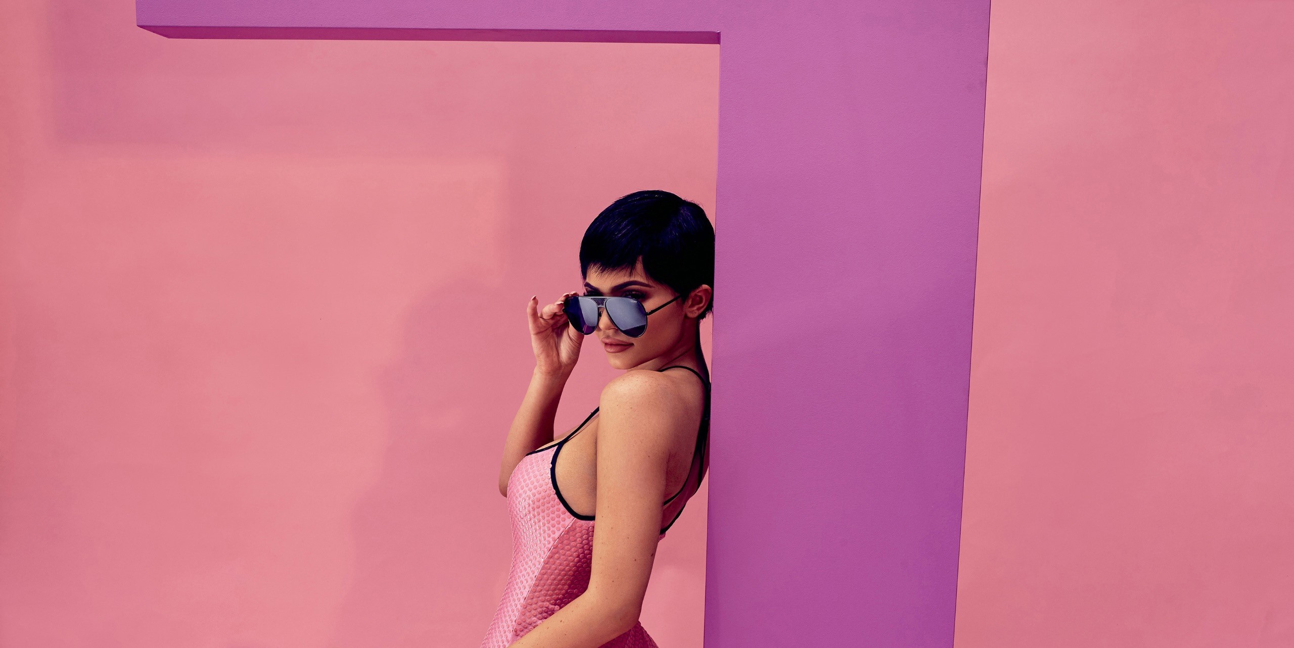 kylie jenner, celebrities, girls, model, hd, HD Wallpaper