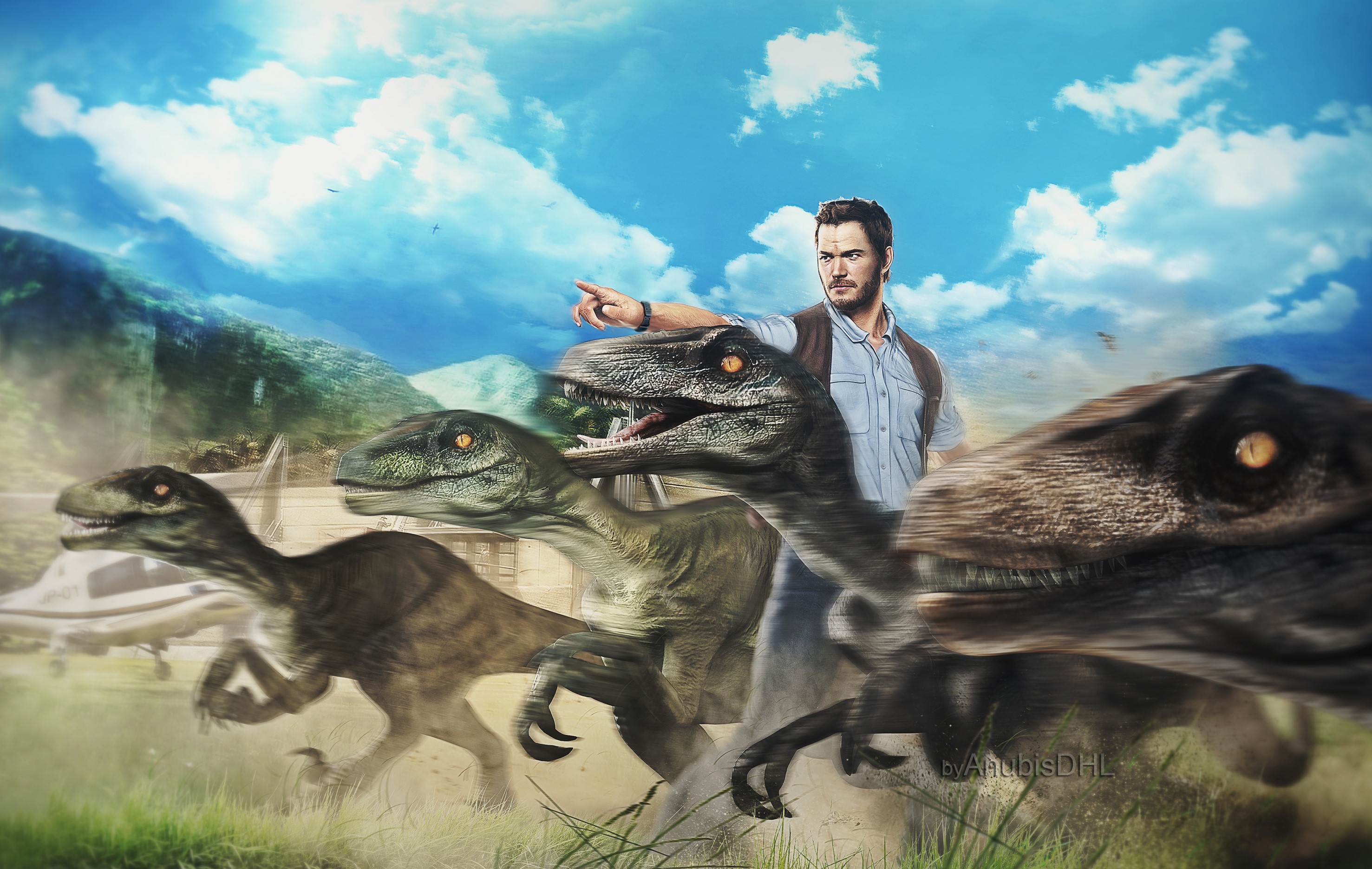 chris pratt, artwork, hd, artist, digital art, deviantart, HD Wallpaper