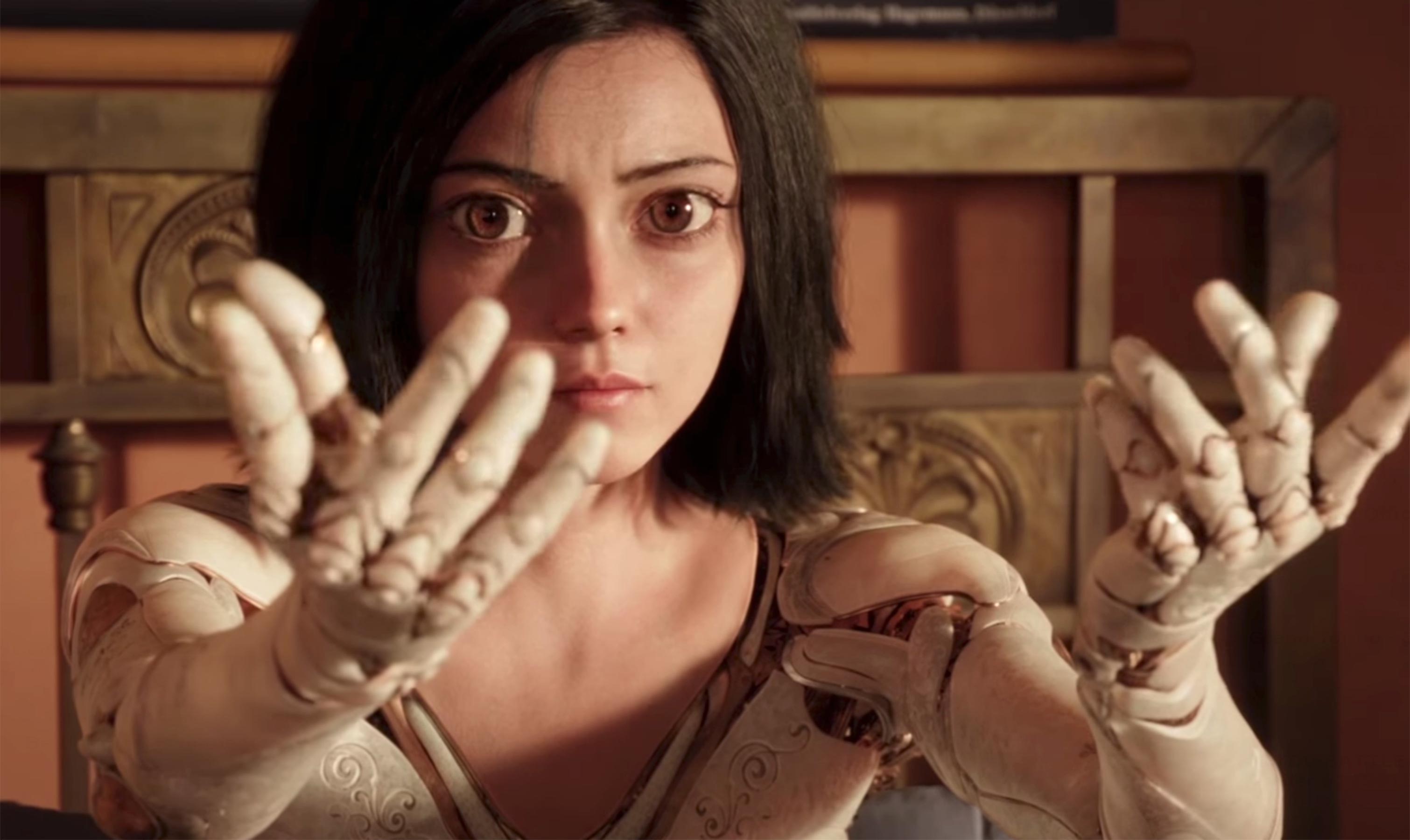 alita battle angel, 2018 movies, movies, hd, HD Wallpaper