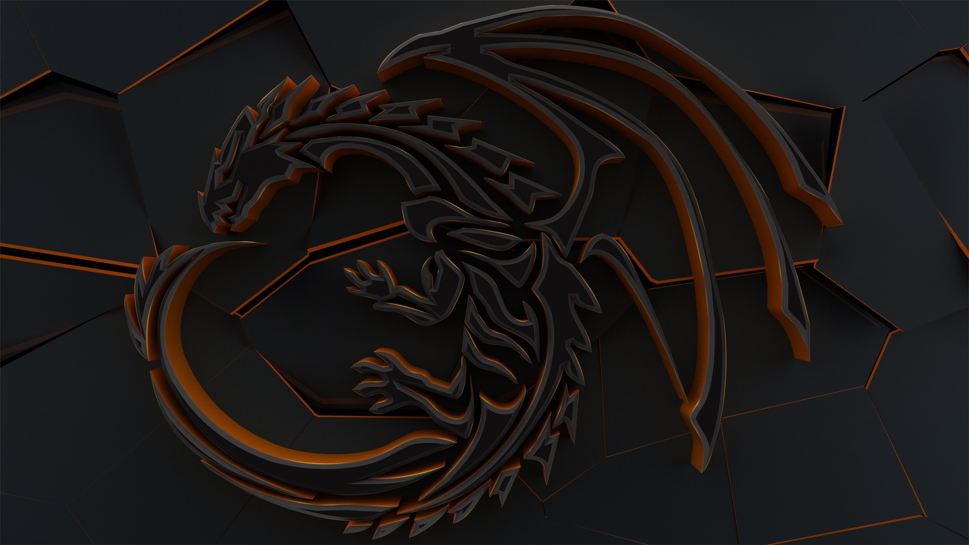 dragon, artist, artwork, digital art, 3d, hd, HD Wallpaper