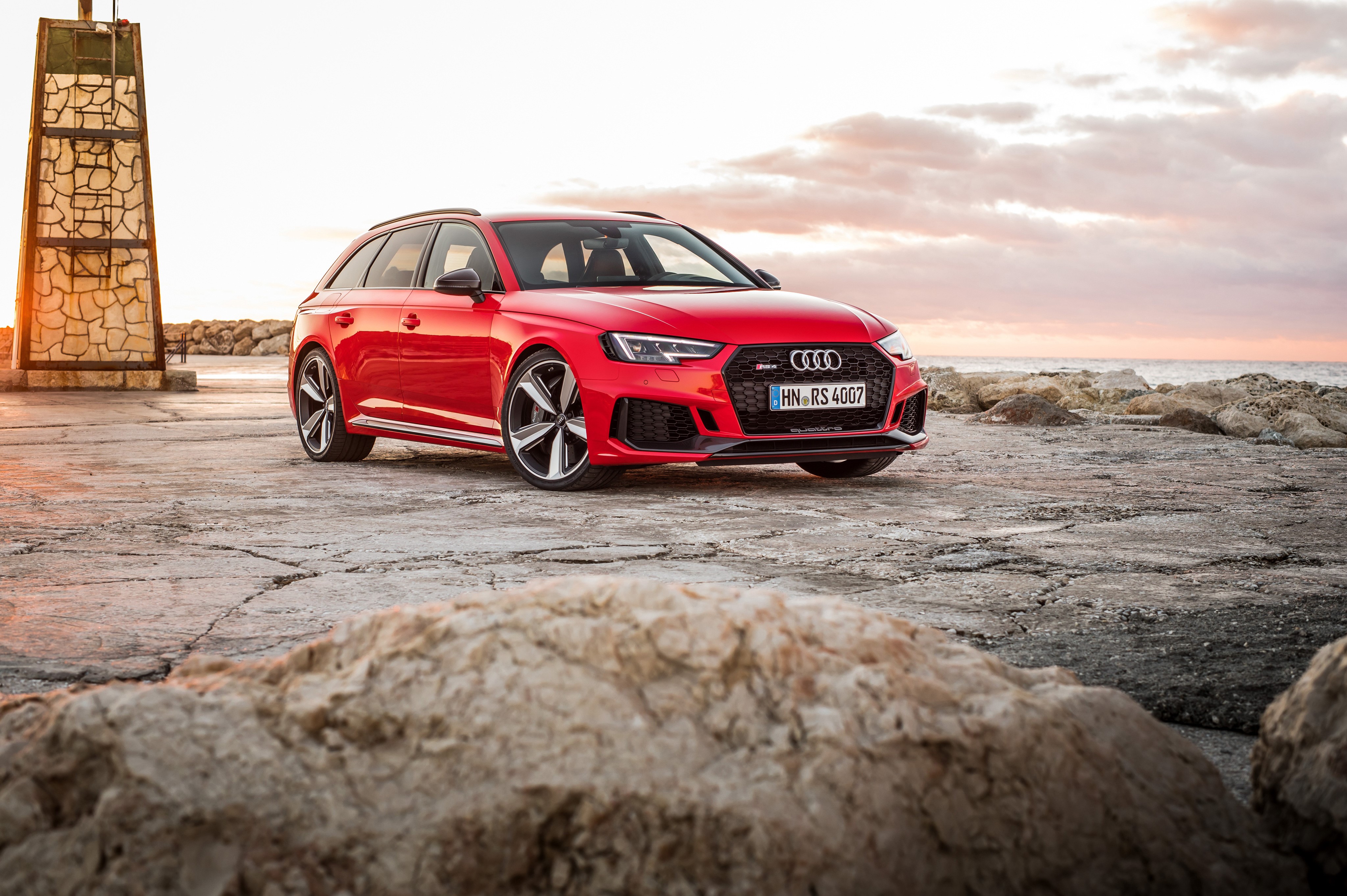 audi rs 4 avant, audi, 2017 cars, 4k, hd, cars, HD Wallpaper