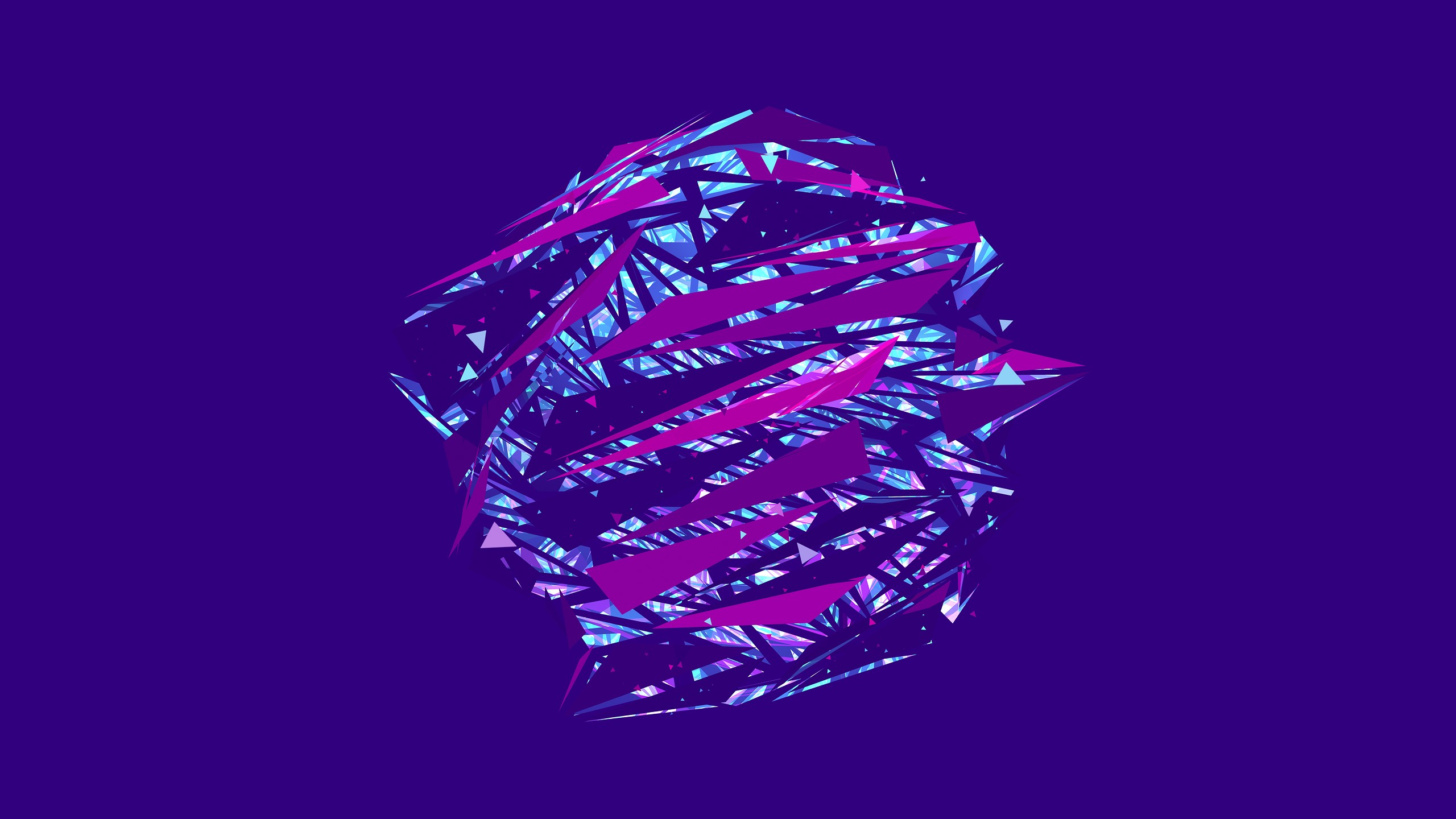 justin maller, abstract, artist, artwork, digital art, hd, facets, HD Wallpaper