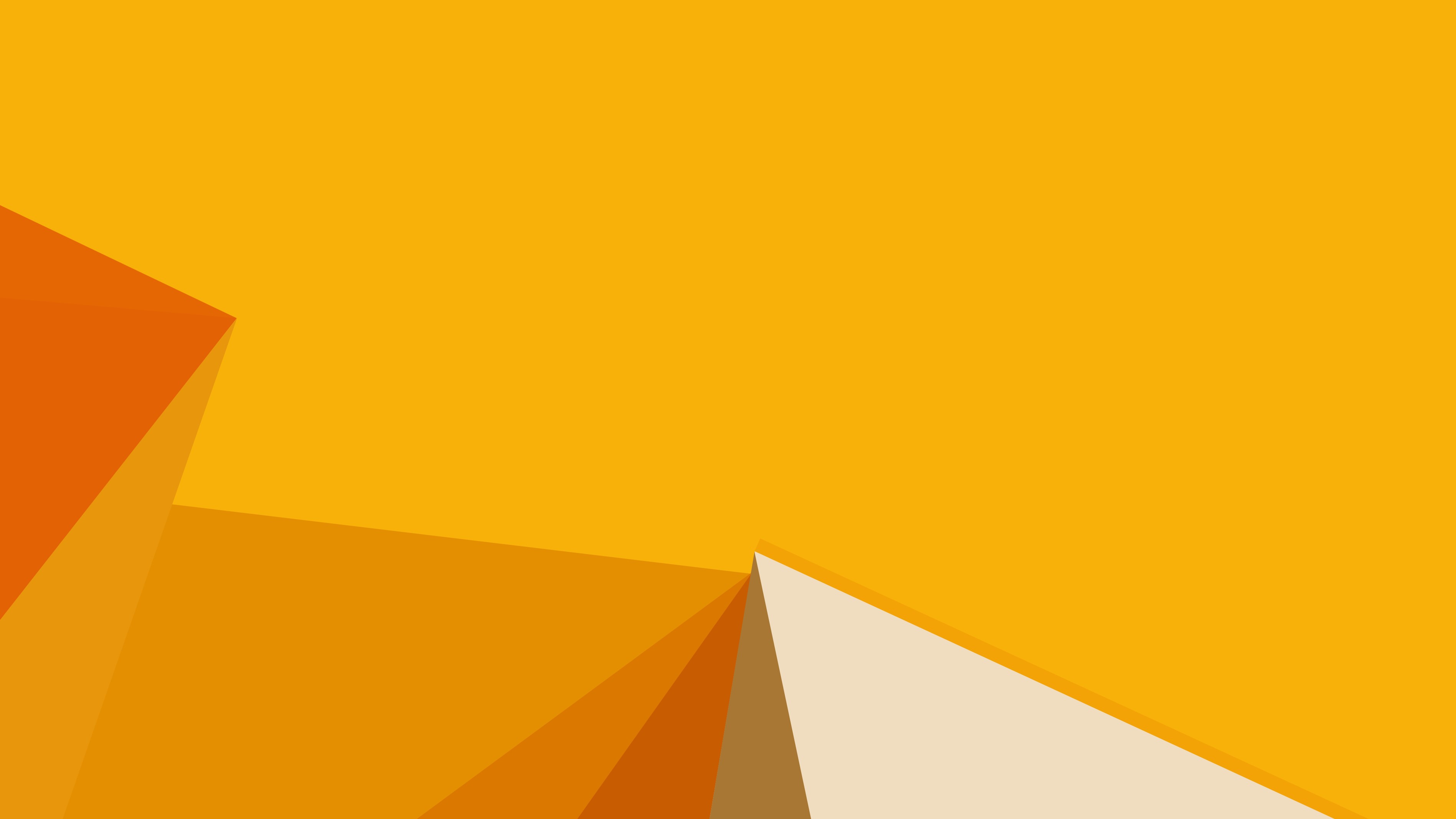 abstract, orange, shapes, hd, material, 4k, HD Wallpaper