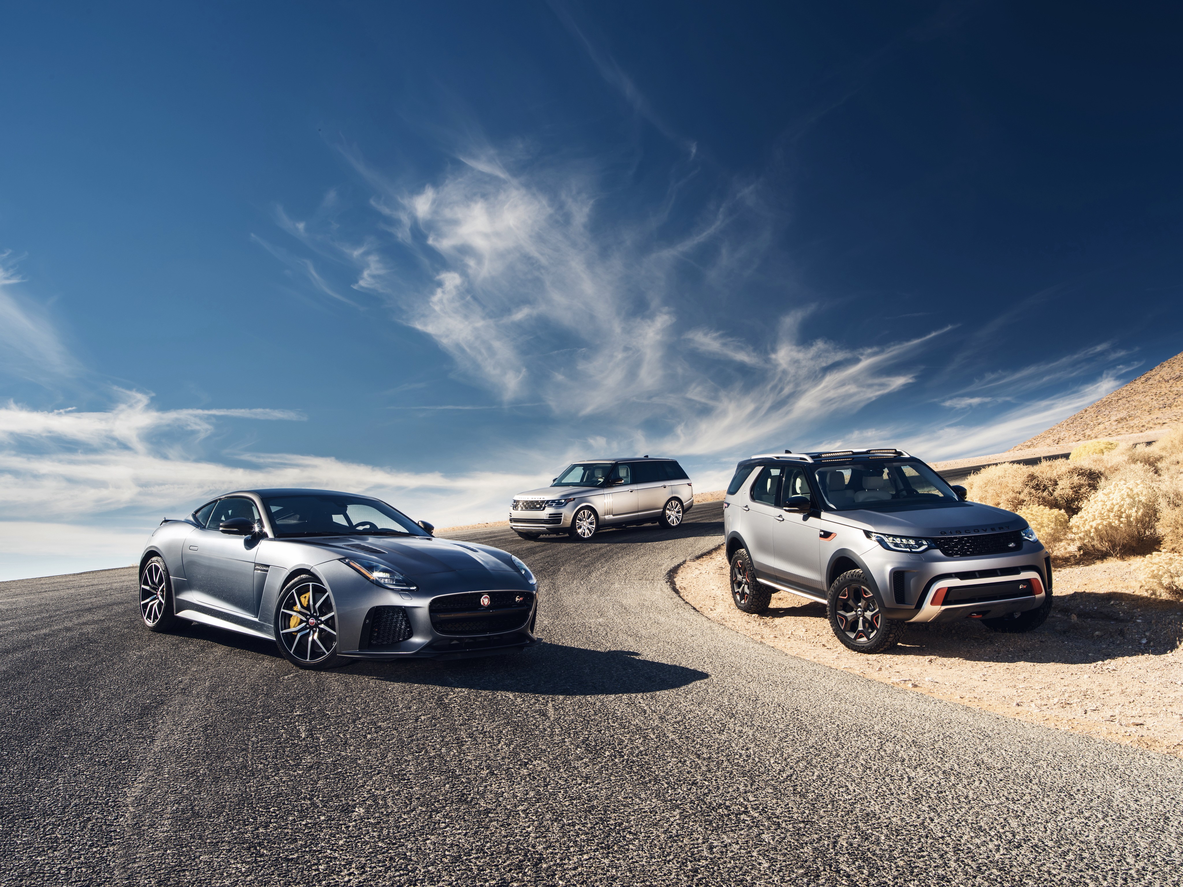 jaguar, land rover, range rover, cars, 4k, hd, HD Wallpaper