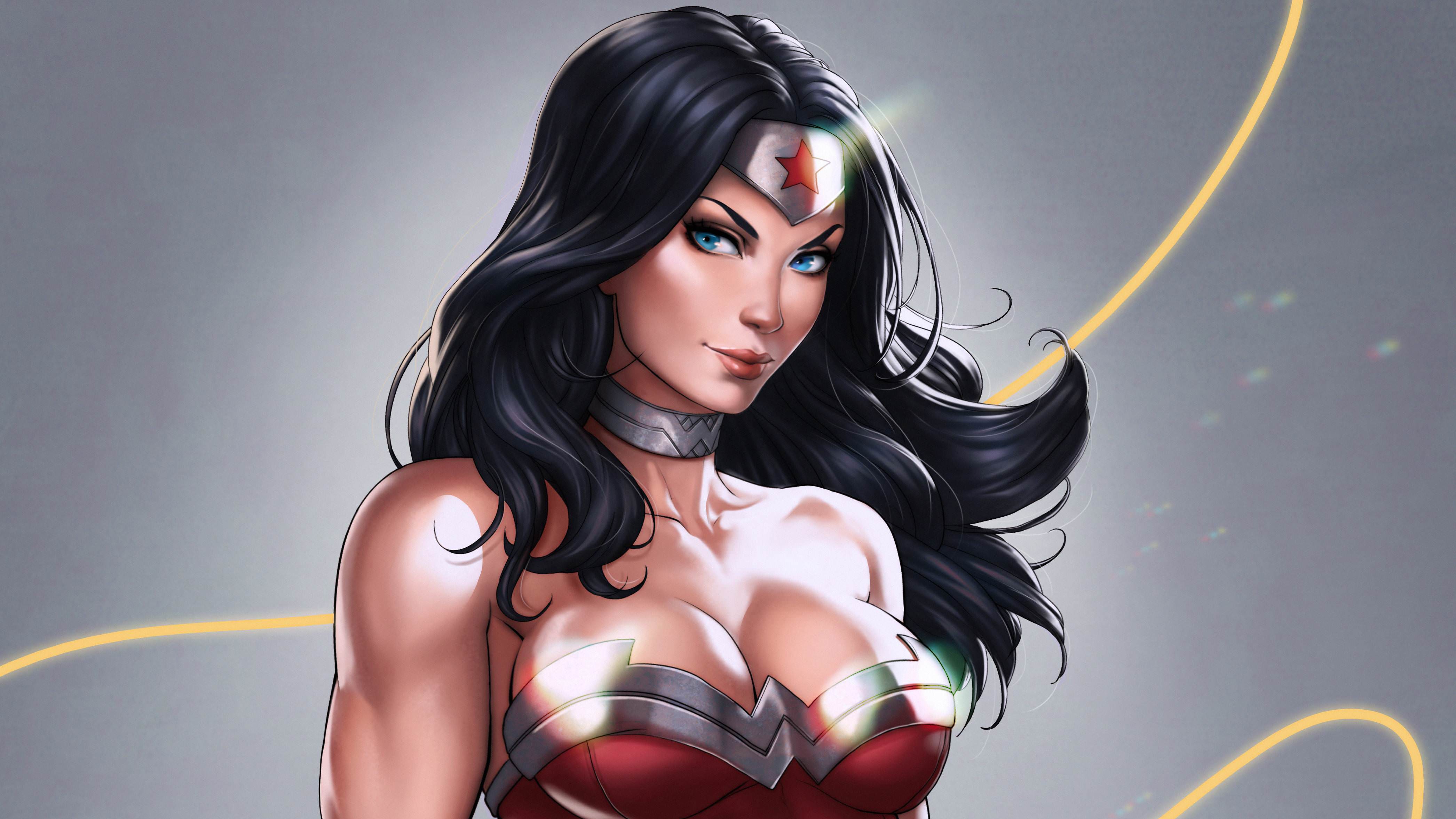 wonder woman, comics, superheroes, hd, artist, artwork, digital art, 4k, deviantart, HD Wallpaper