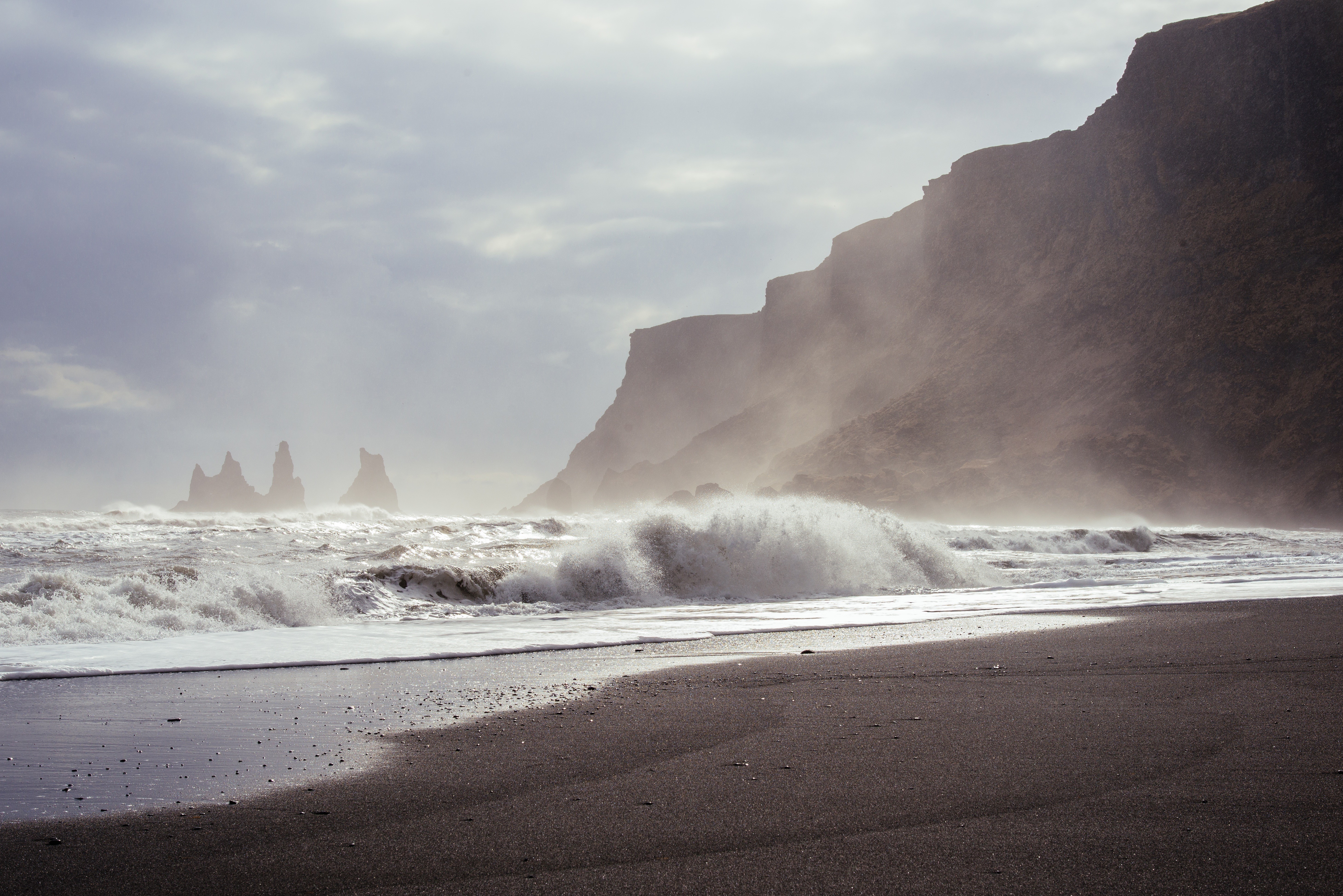 waves, shore, ocean, nature, hd, 4k, 5k, HD Wallpaper
