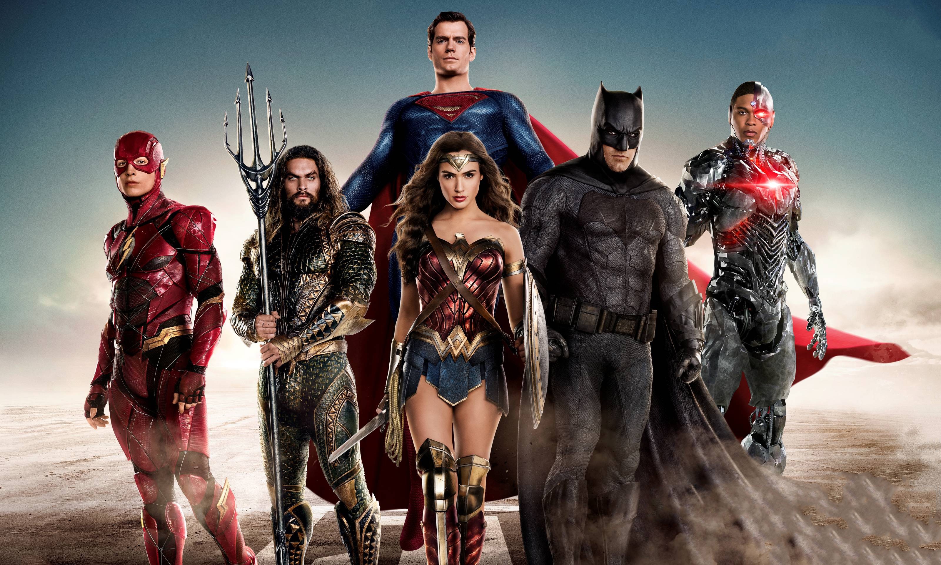 justice league, 2017 movies, movies, batman, wonder woman, superman, aquaman, flash, cyborg, hd, 4k, HD Wallpaper