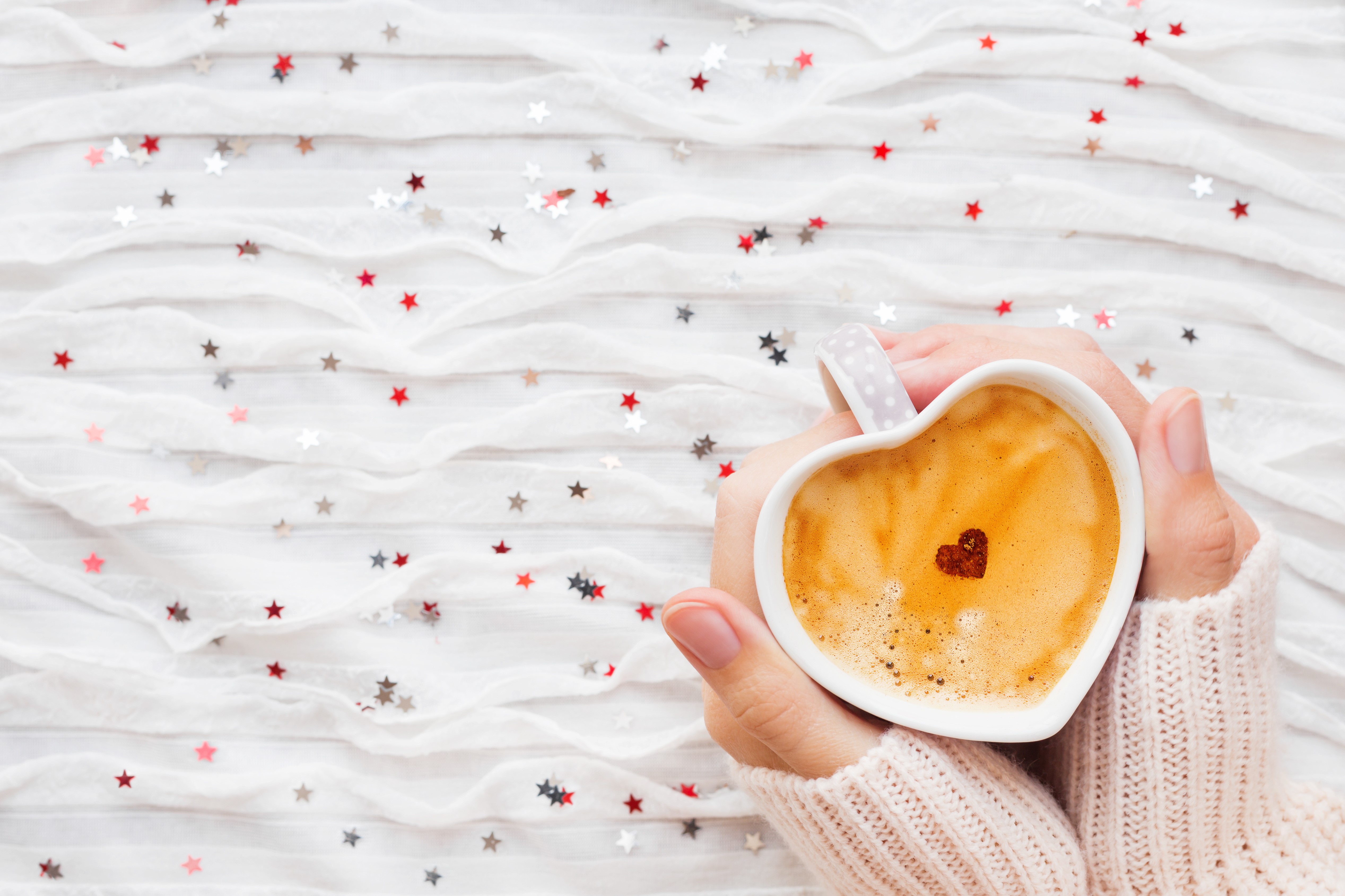 coffee, cup, love, heart, hd, 4k, 5k, HD Wallpaper