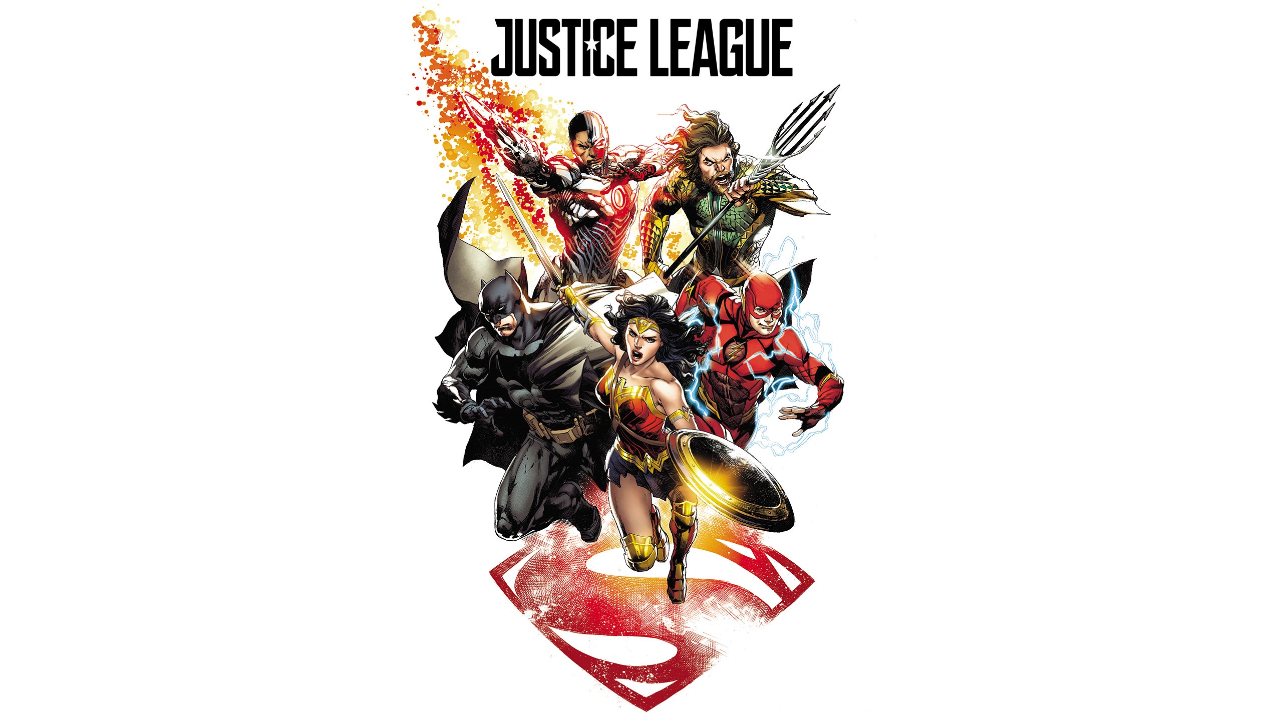 justice league, superheroes, hd, comics, art, digital art, batman, cyborg, flash, wonder woman, aquaman, HD Wallpaper