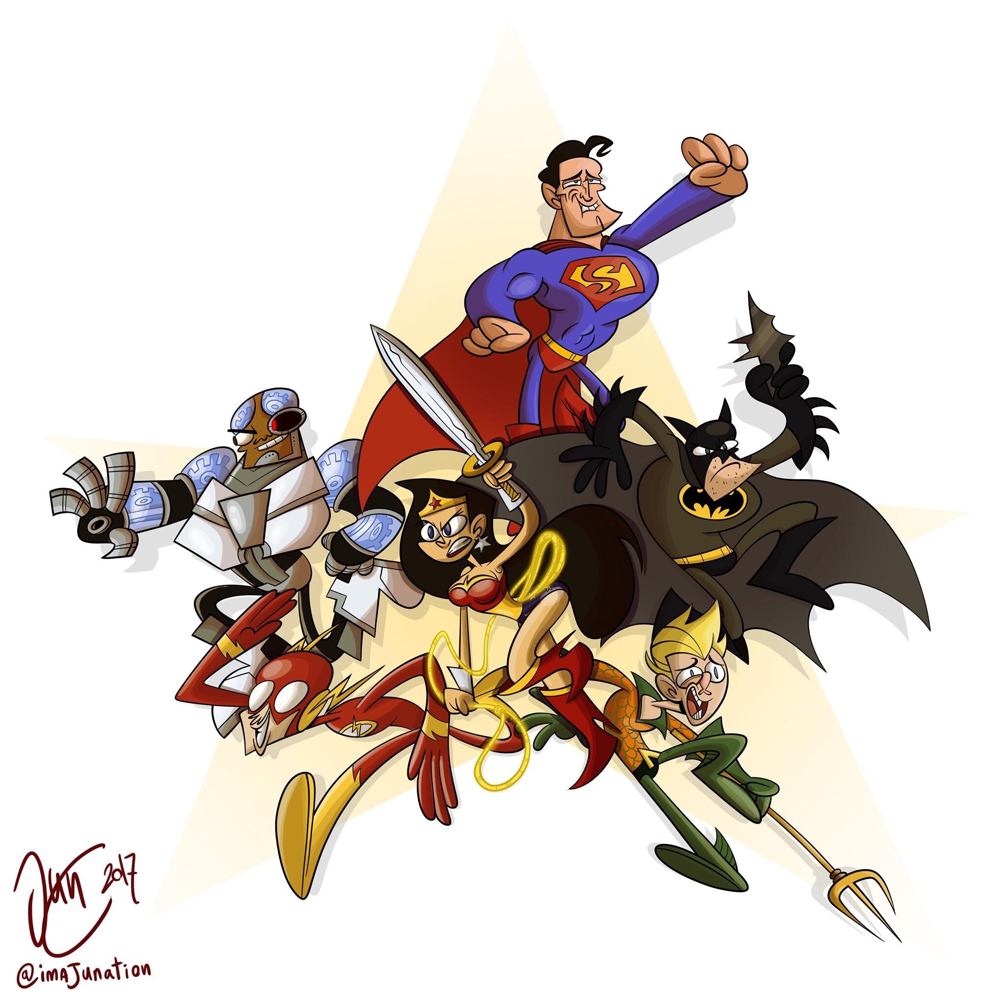 justice league, dc comics, artwork, digital art, hd, superheroes, artist, HD Wallpaper