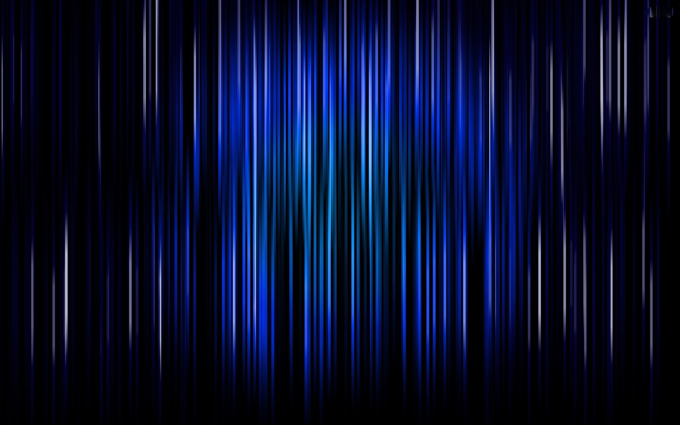 abstract, blue, lines, hd, HD Wallpaper