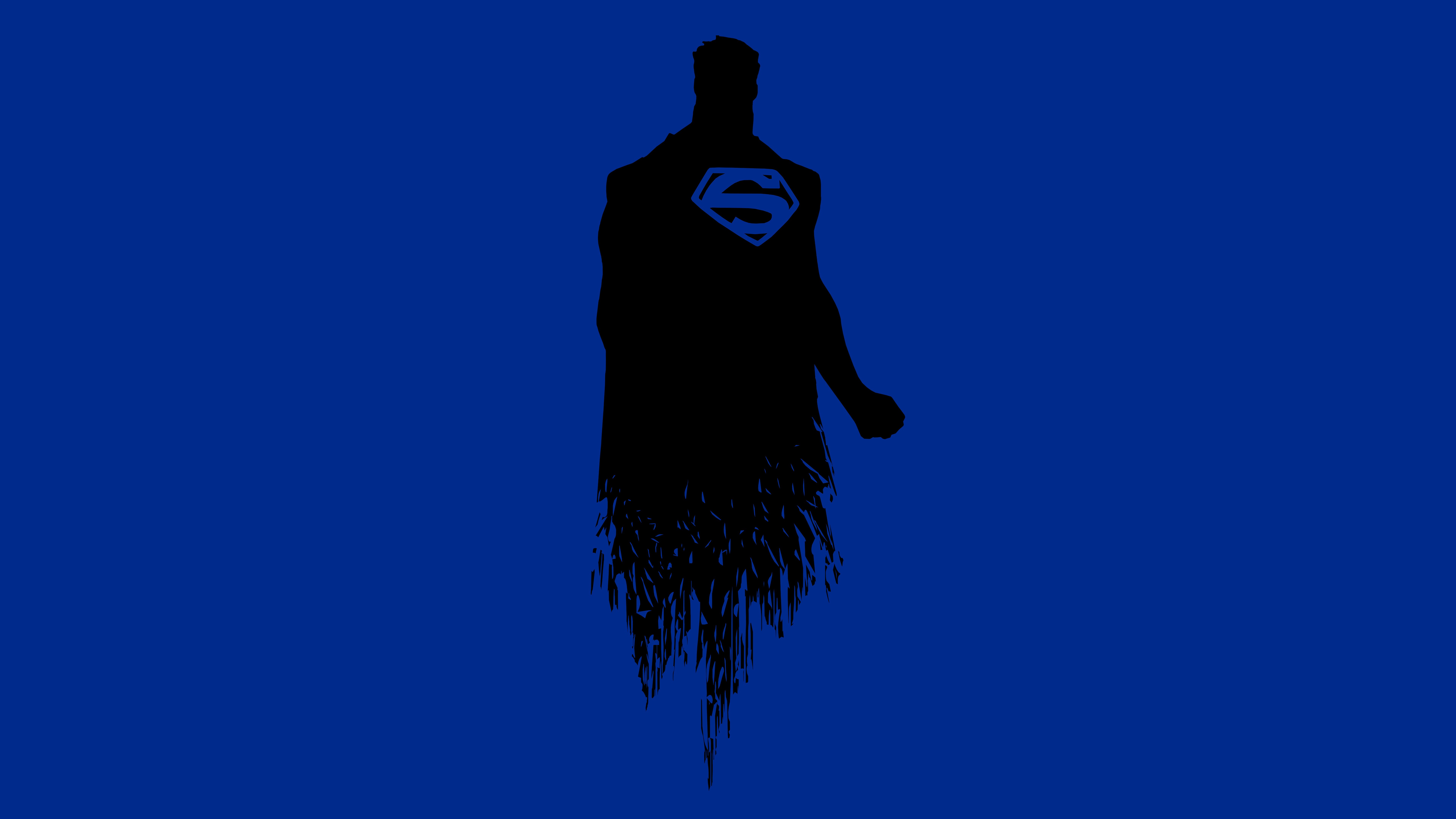superman, superheroes, minimalism, 4k, 5k, 8k, hd, deviantart, HD Wallpaper