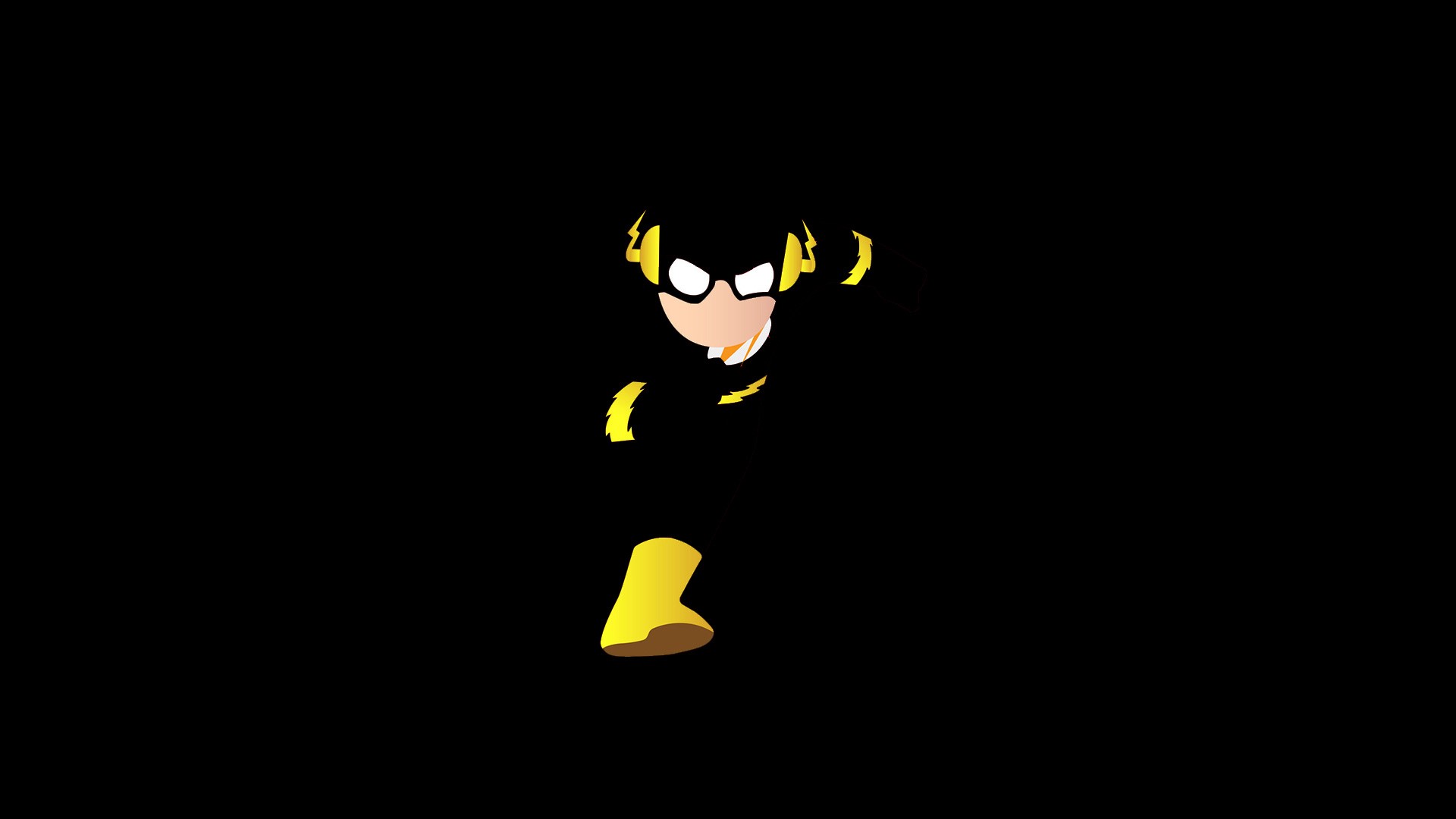 flash, minimalism, art, digital art, artist, hd, artstation, HD Wallpaper