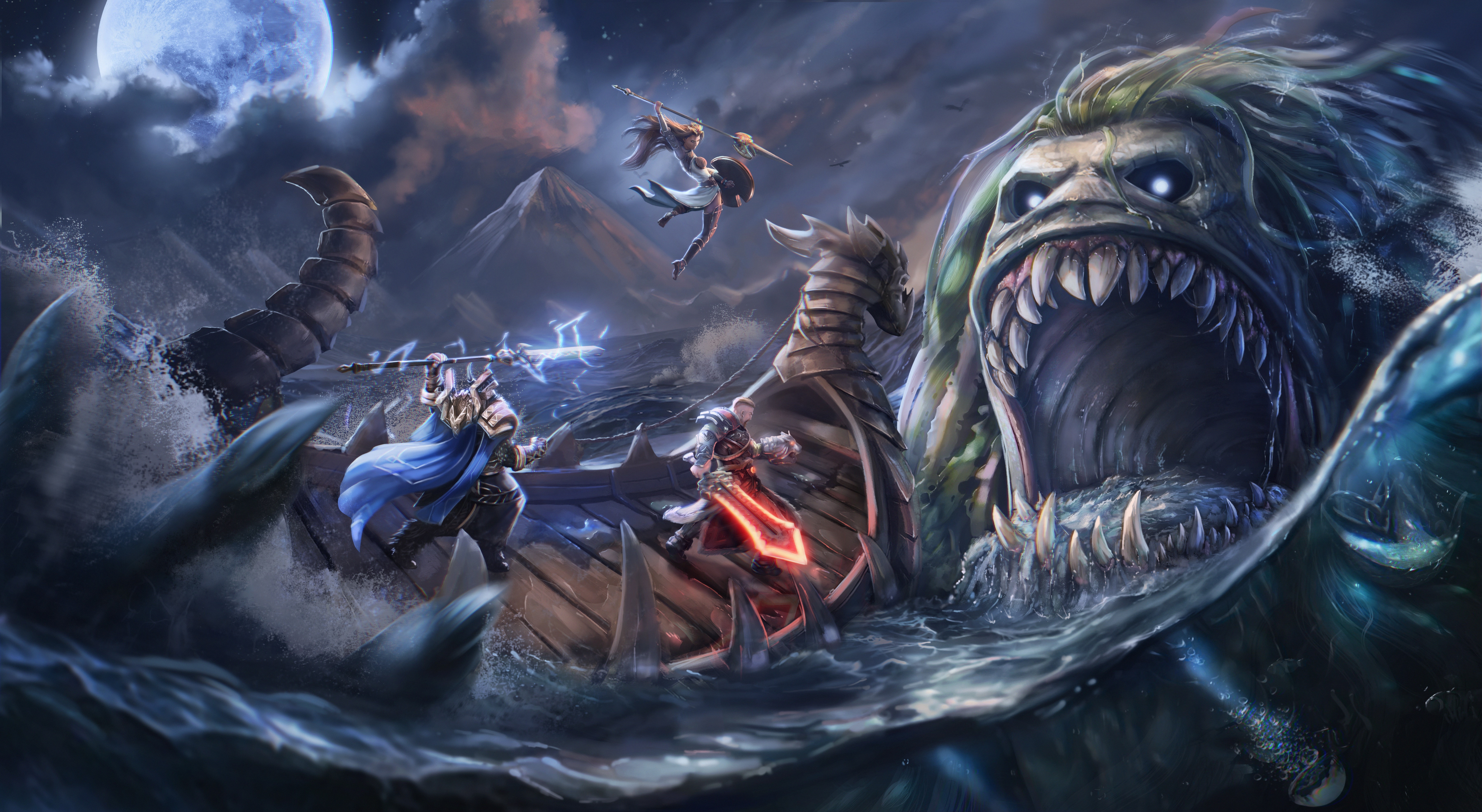 smite adventure, 2017 games, hd, 4k, 5k, 8k, artwork, artist, digital art, HD Wallpaper