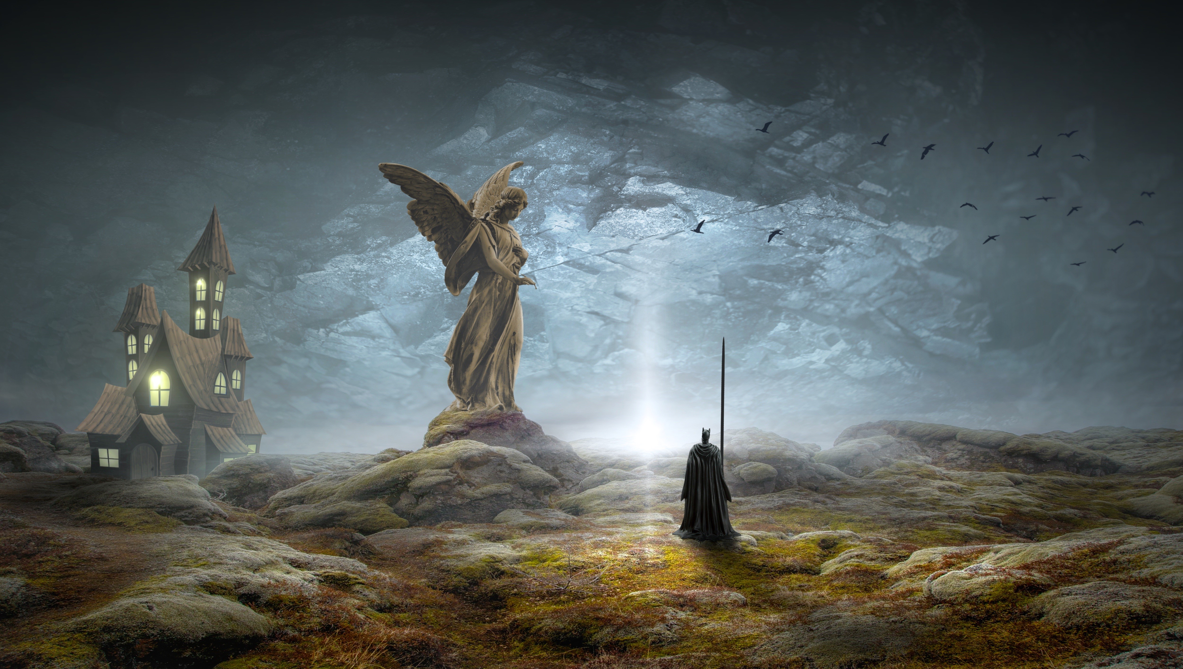 fantasy, 4k, 5k, hd, artist, artwork, digital art, HD Wallpaper