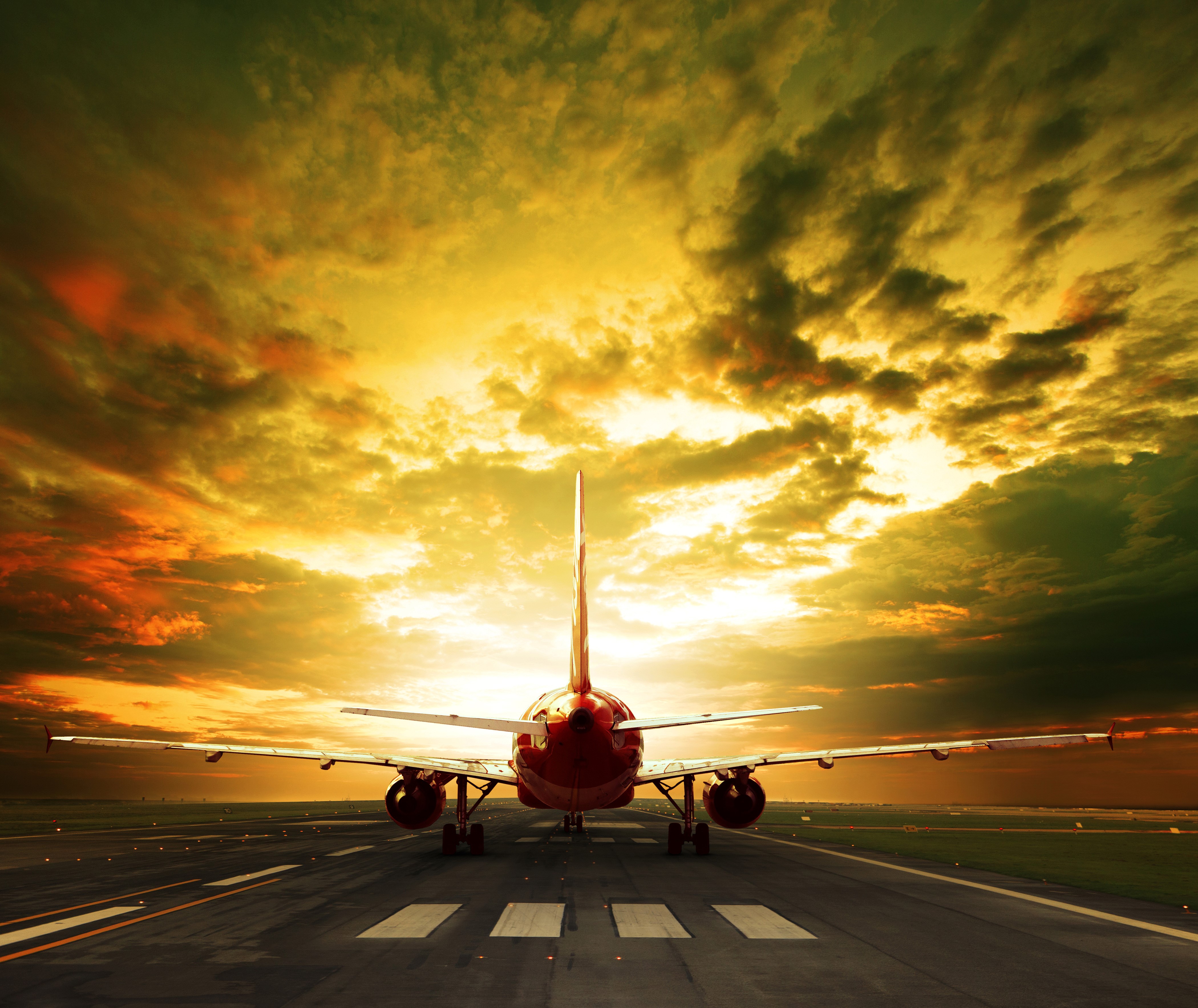 airplane, planes, 4k, hd, HD Wallpaper